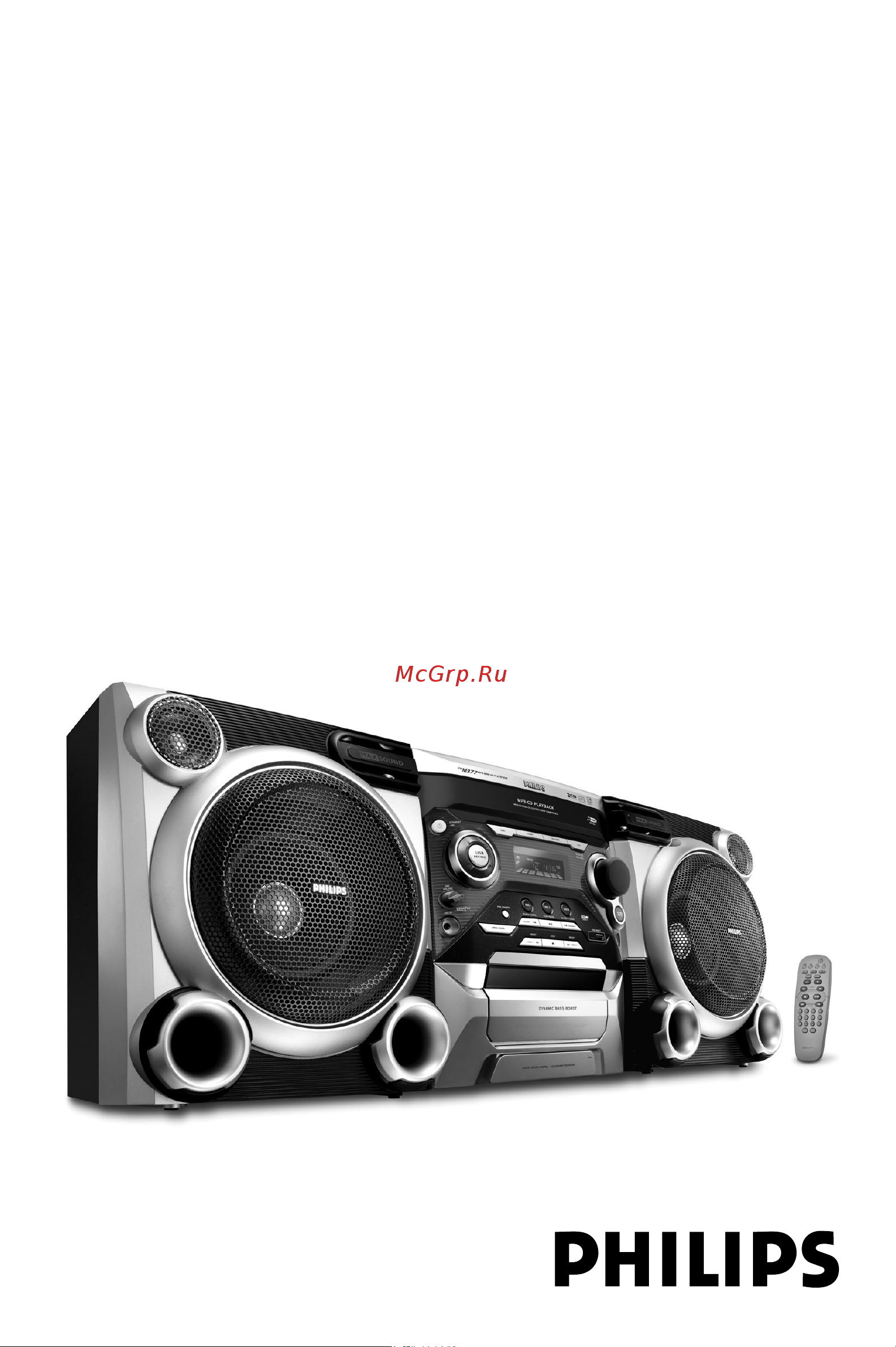 Philips FW-M377 Руководство по эксплуатации онлайн