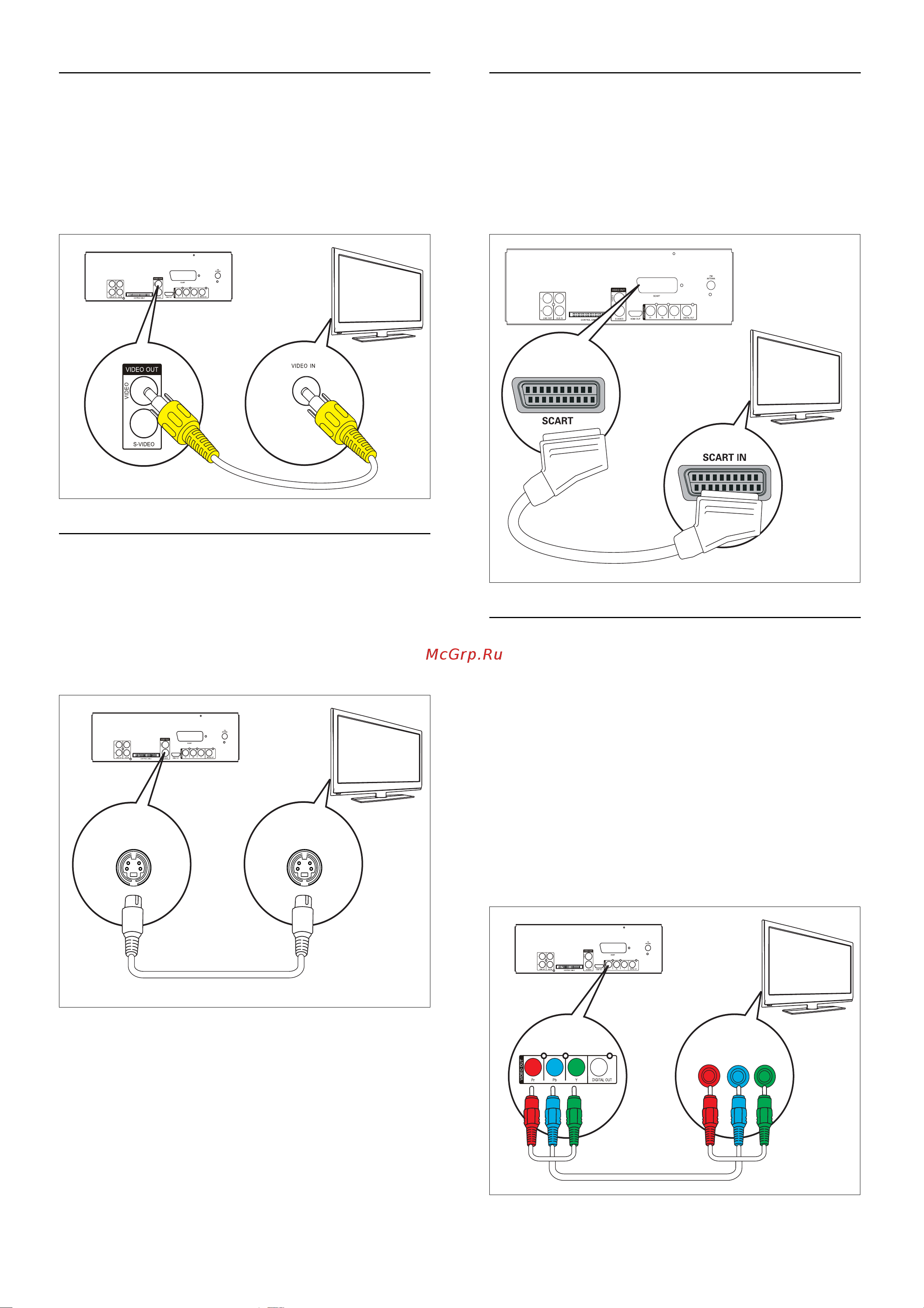 Philips MCD802 [11/34] 2 s video 1