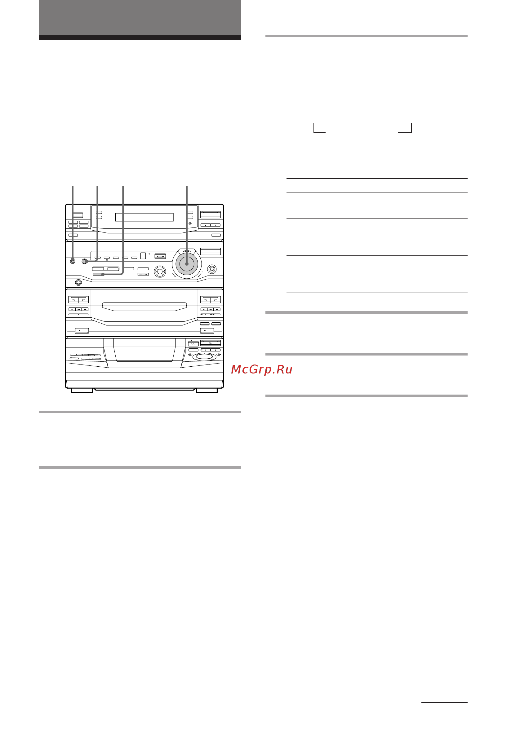 Sony LBT-XB5 [31/84] 5 3 2 4