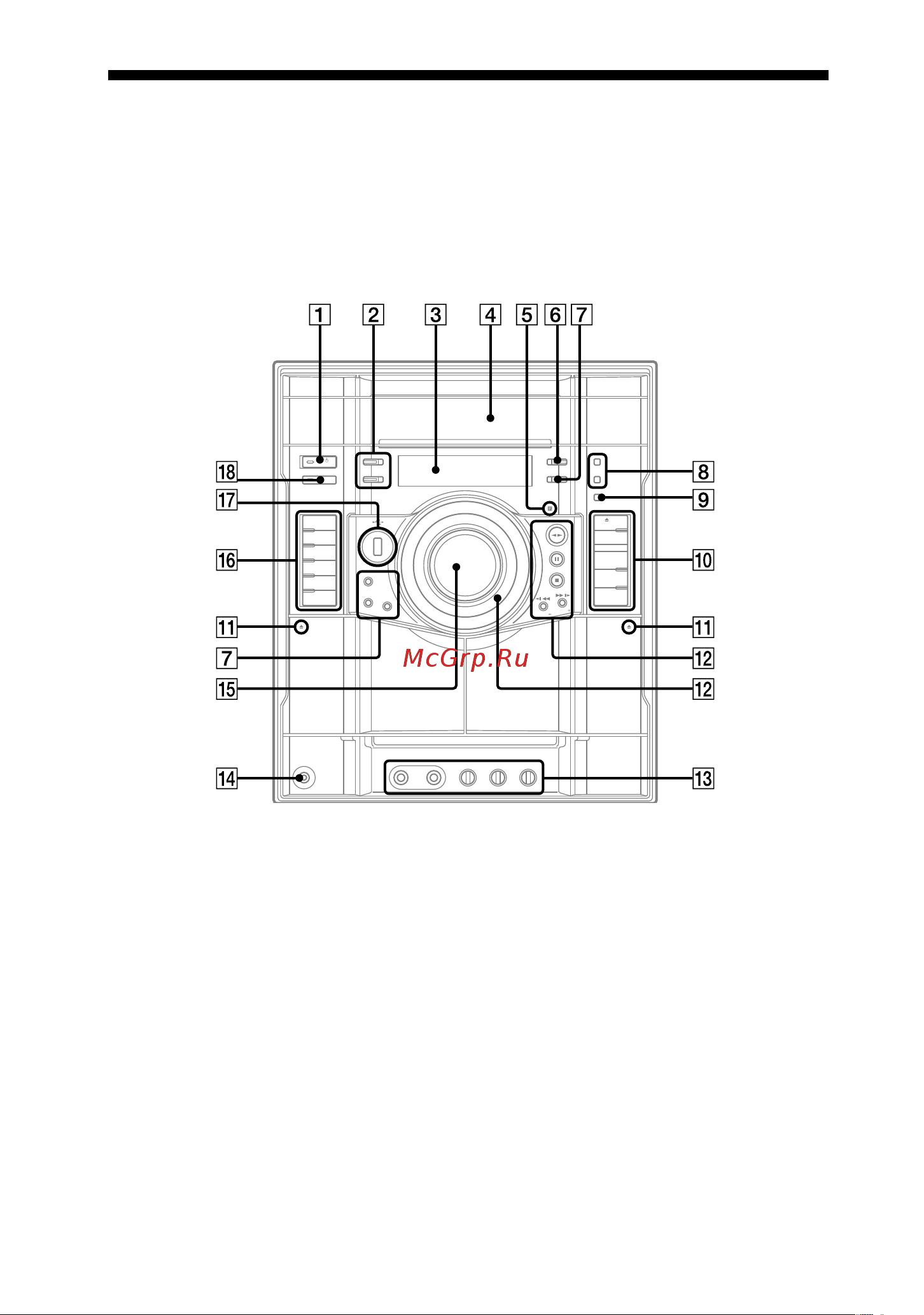 Sony MHC-GZR9D [12/151] Аппарат