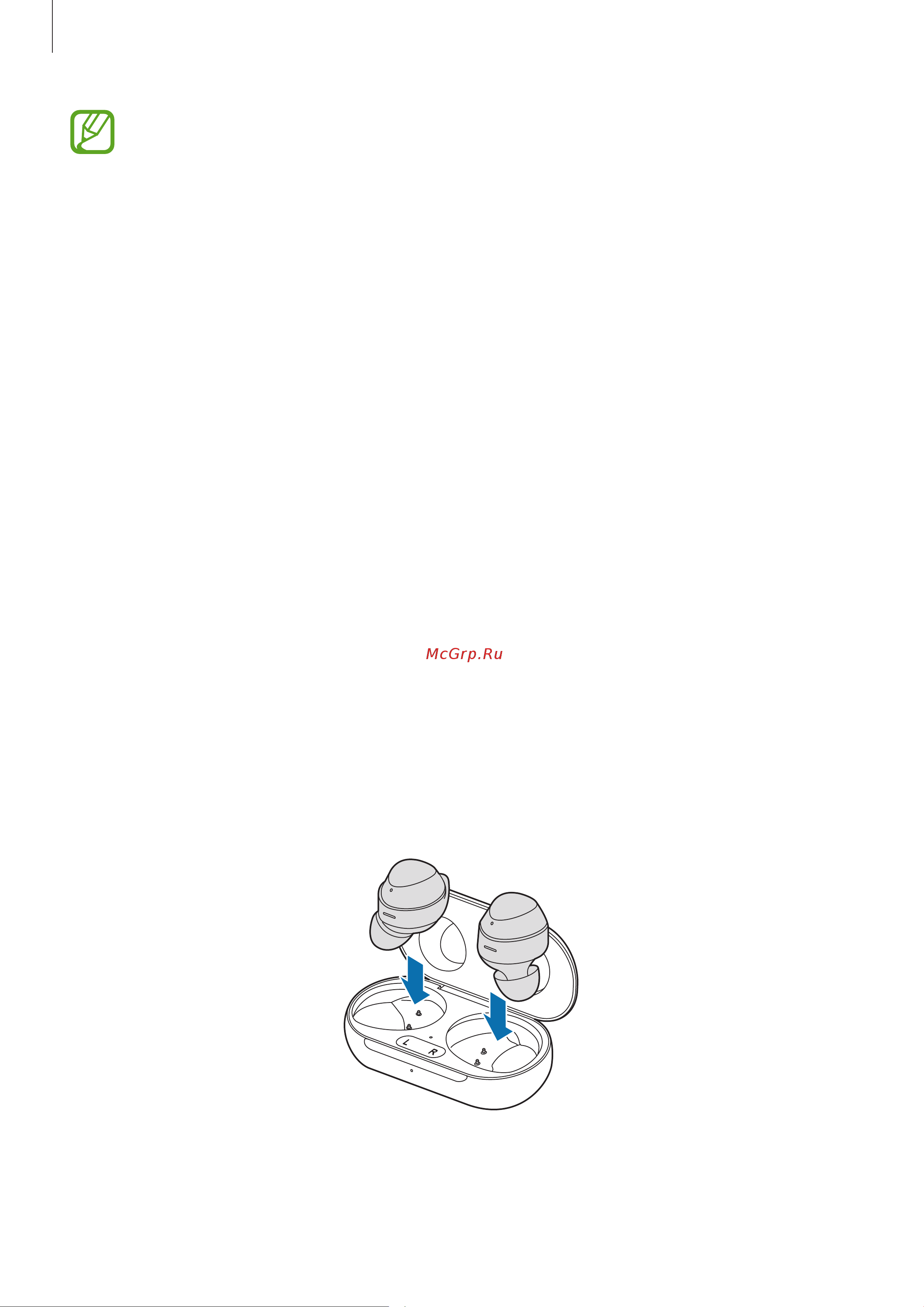 Samsung SM-R175 Galaxy Buds+ [11/47] Основные операции