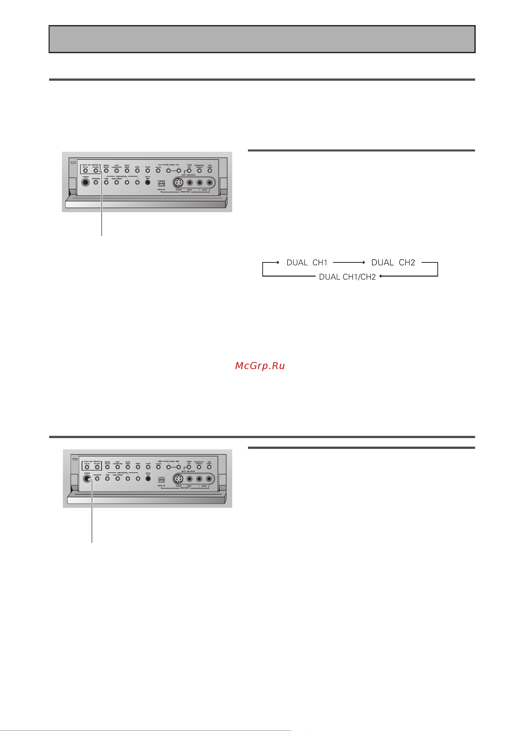 Pioneer VSX-AX3 [54/102] Использование наушников