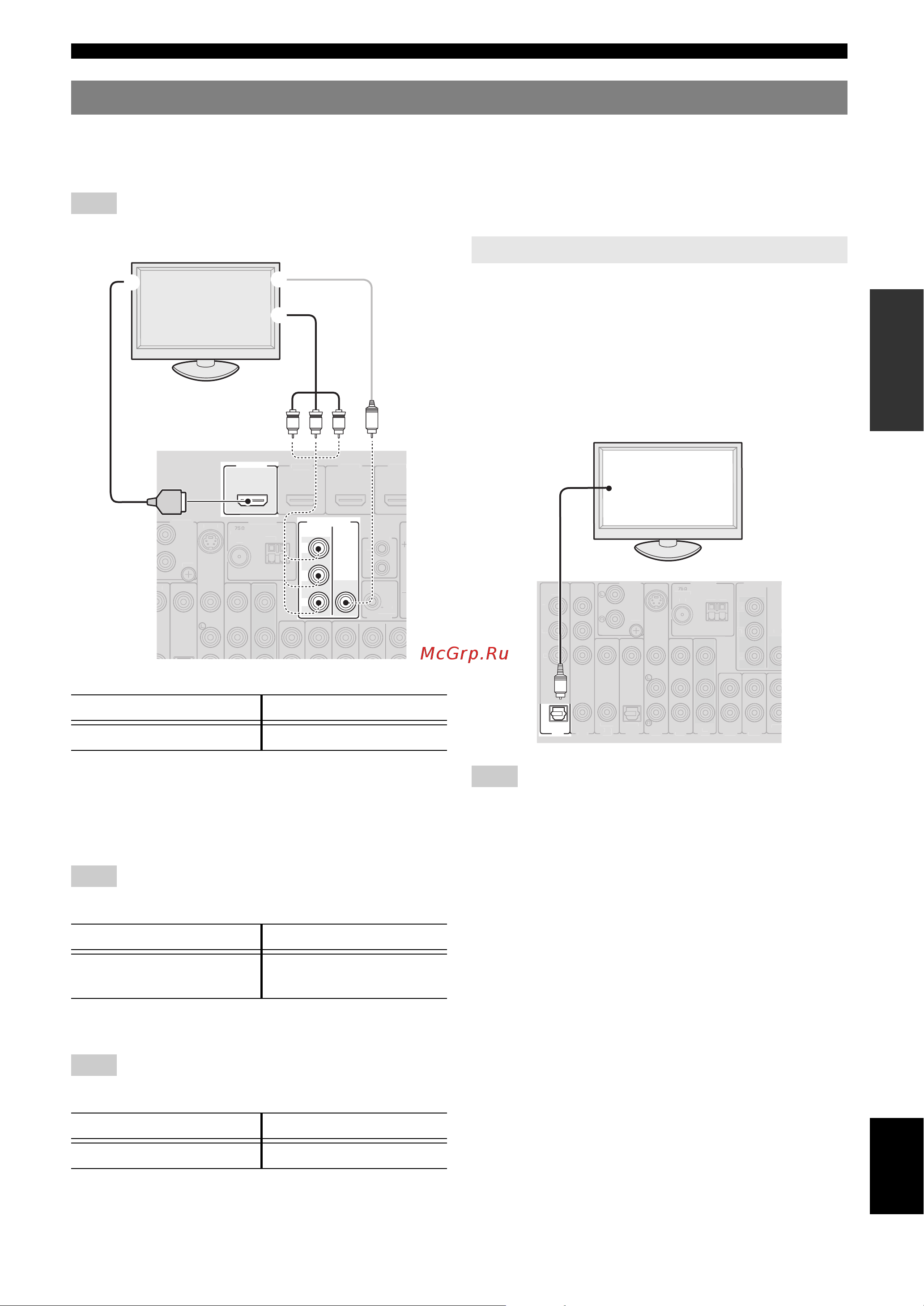 Yamaha RX-V765 [17/164] Connecting a video monitor