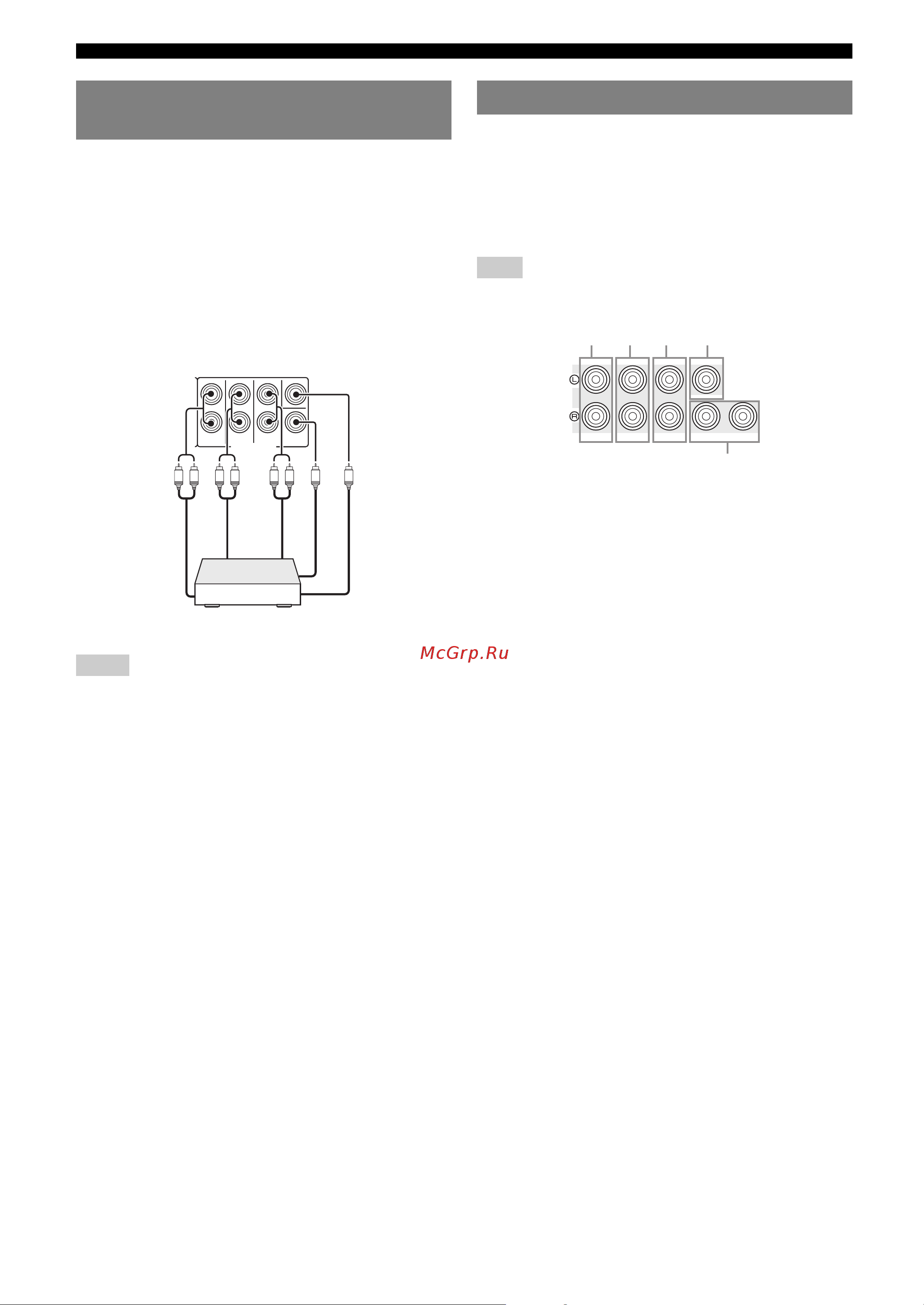 Yamaha RX-V765 [20/164] Connecting a multi format player or an external decoder