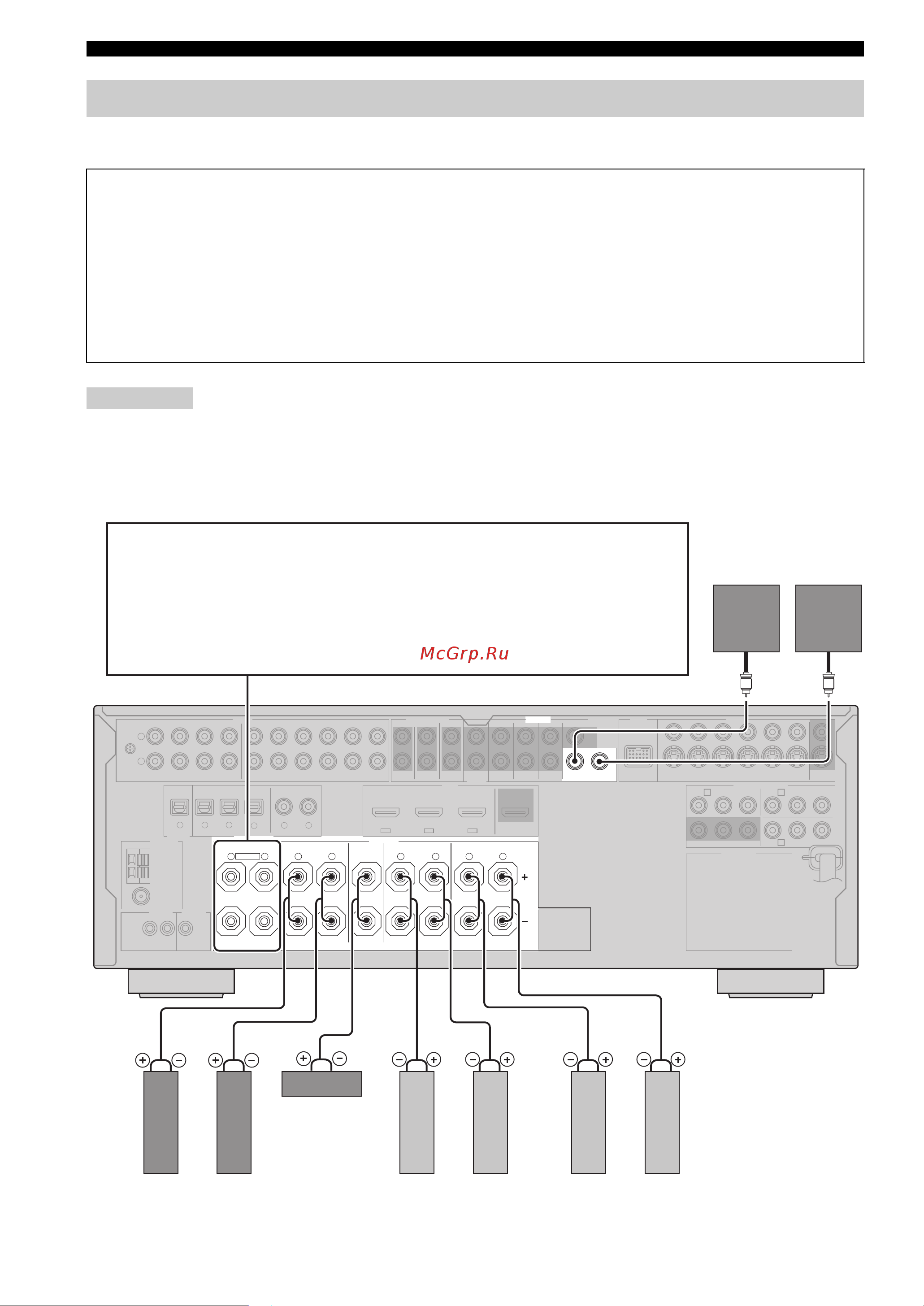 Yamaha RX-V863 [148/274] Ac outlets