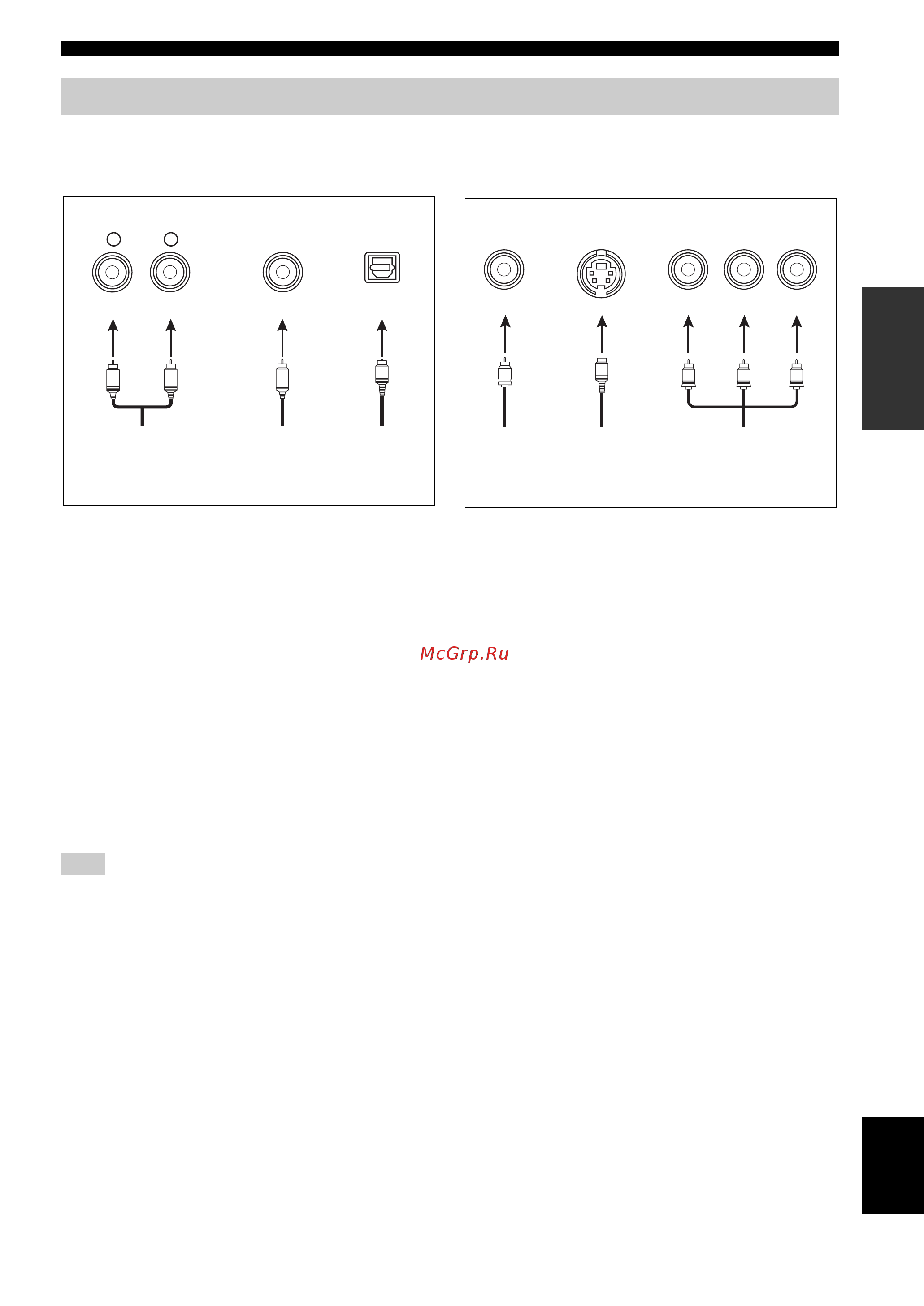 Yamaha RX-V863 [19/274] Information on jacks and cable plugs