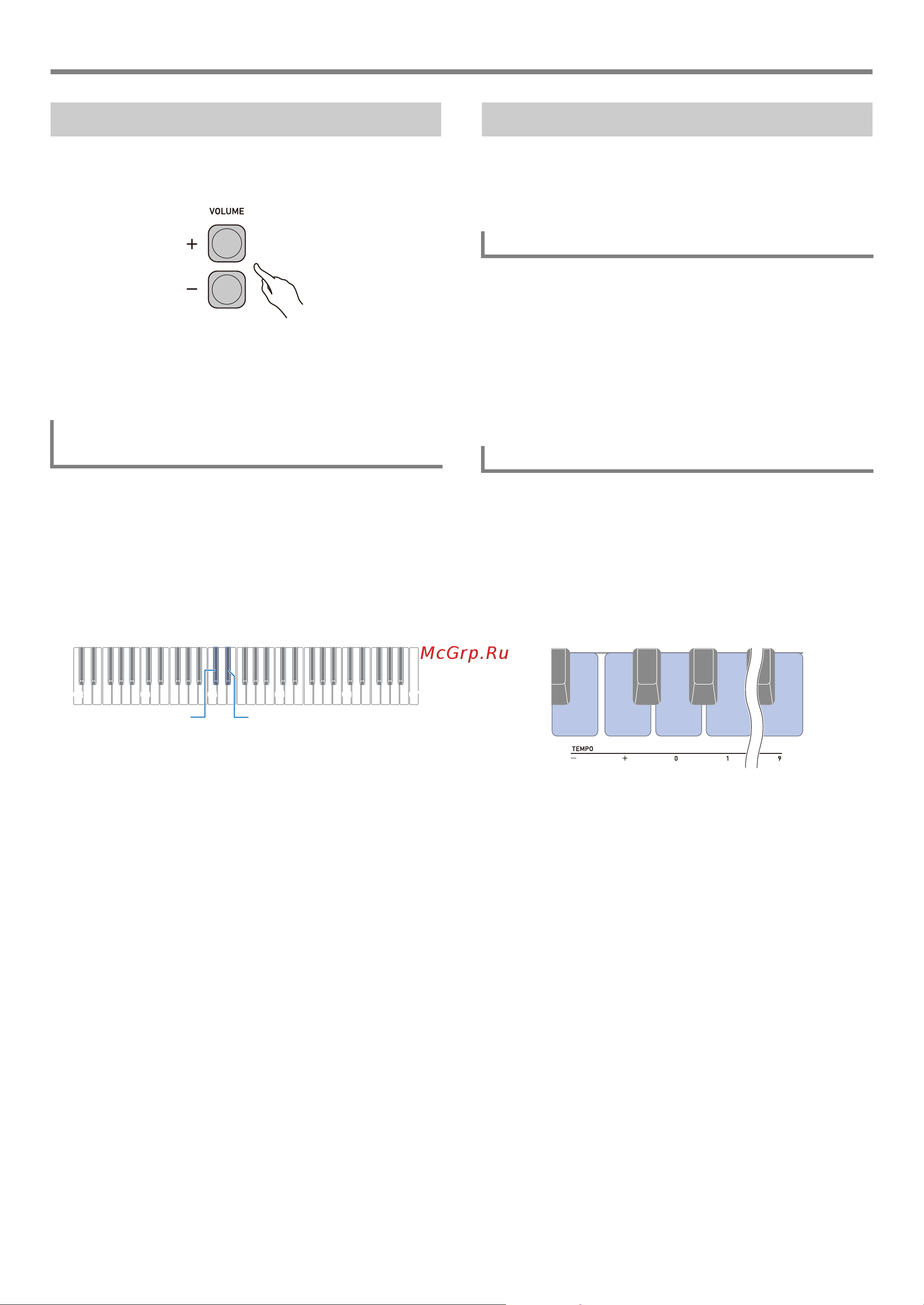 Casio CT-S100 [8/41] Работа с метрономом