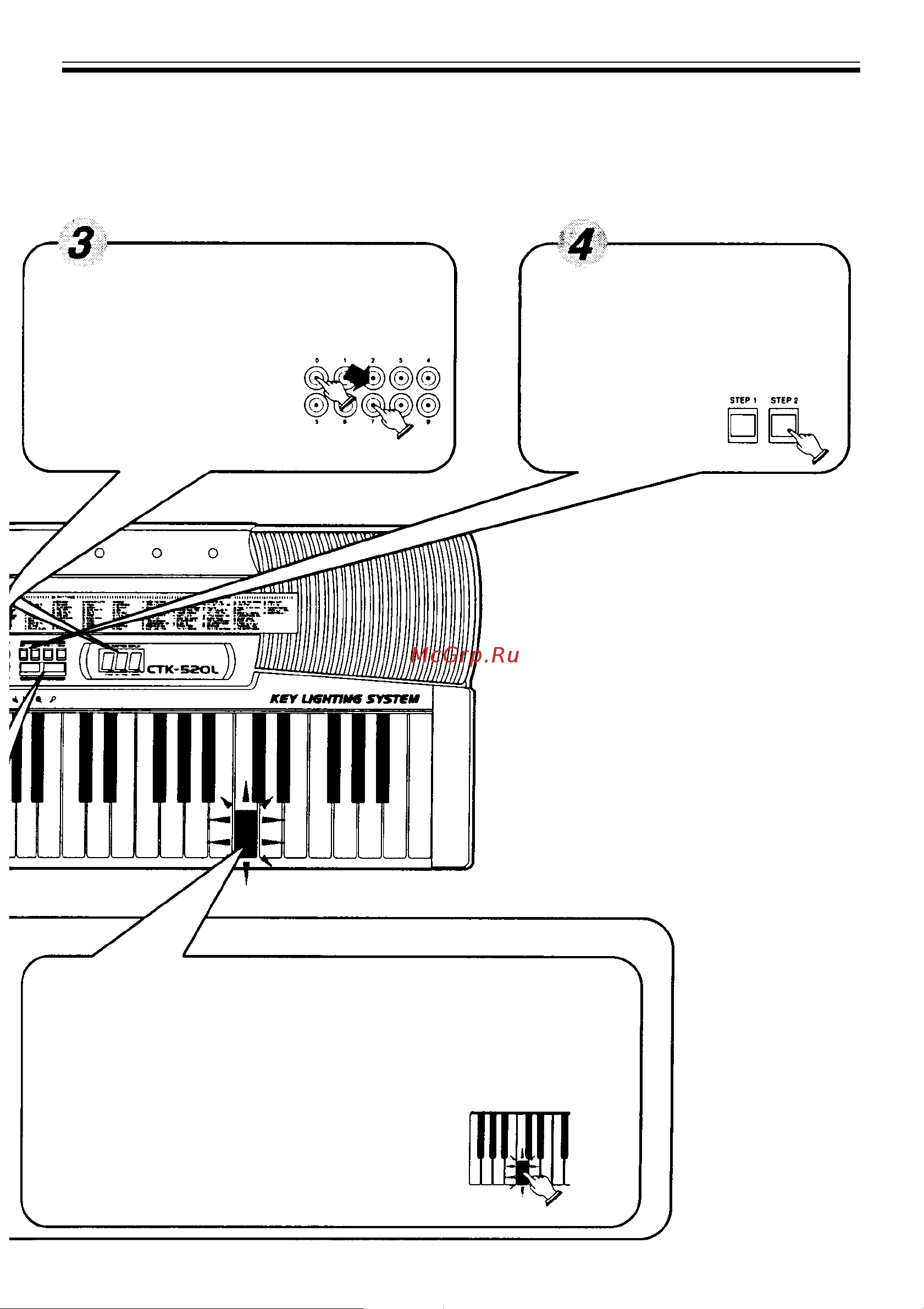 Casio CTK-520L Руководство по эксплуатации онлайн [13/43] 698015