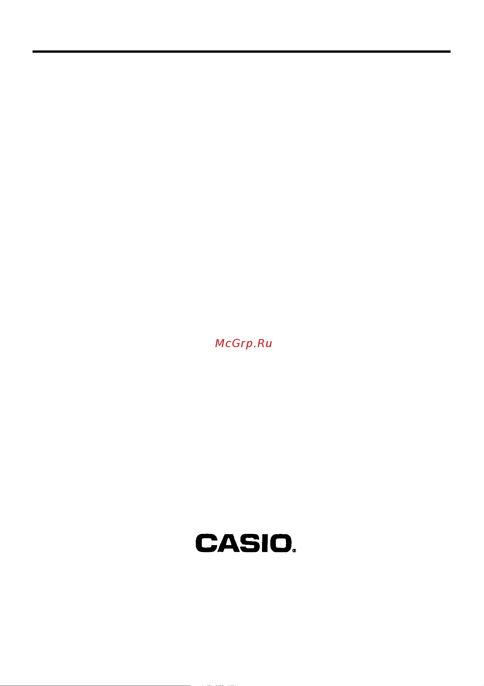 Casio SA-38A Руководство по эксплуатации онлайн [8/8] 698123