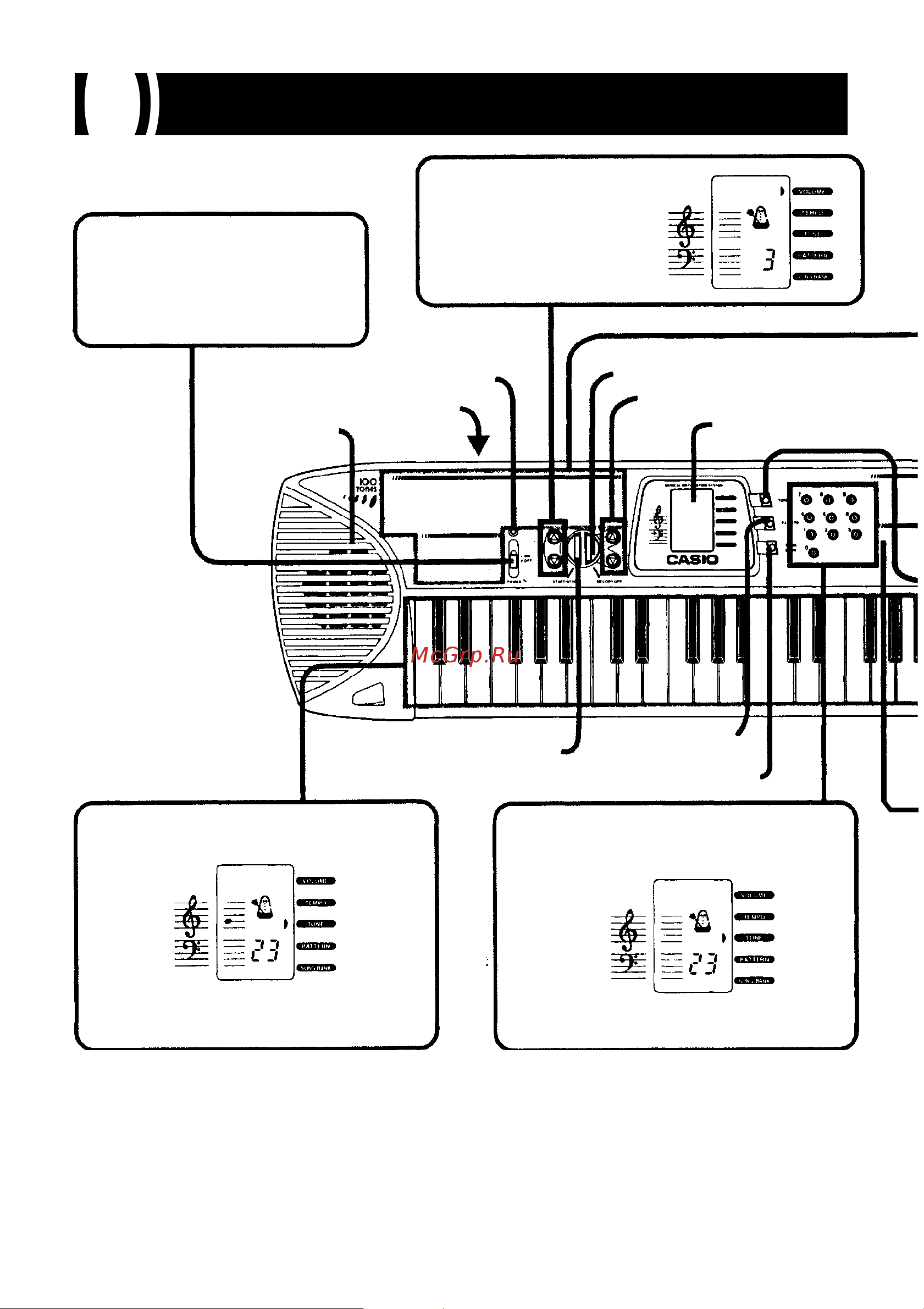 Casio SA-65 [10/18] Игра на клавиатуре