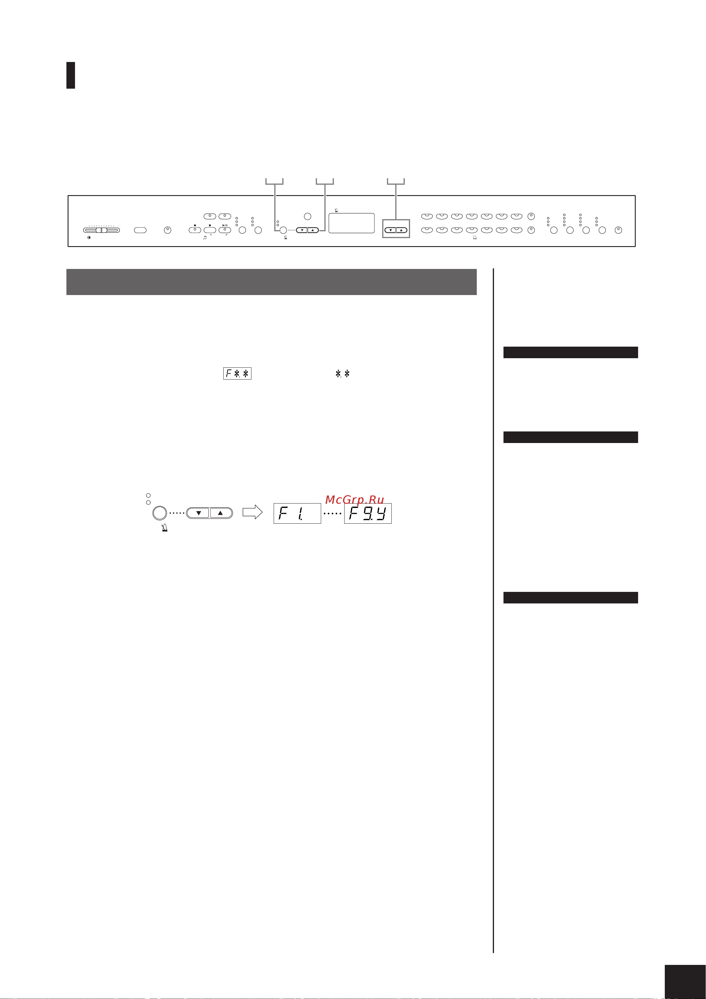 Yamaha CLP-230 Clavinova [45/90] Master