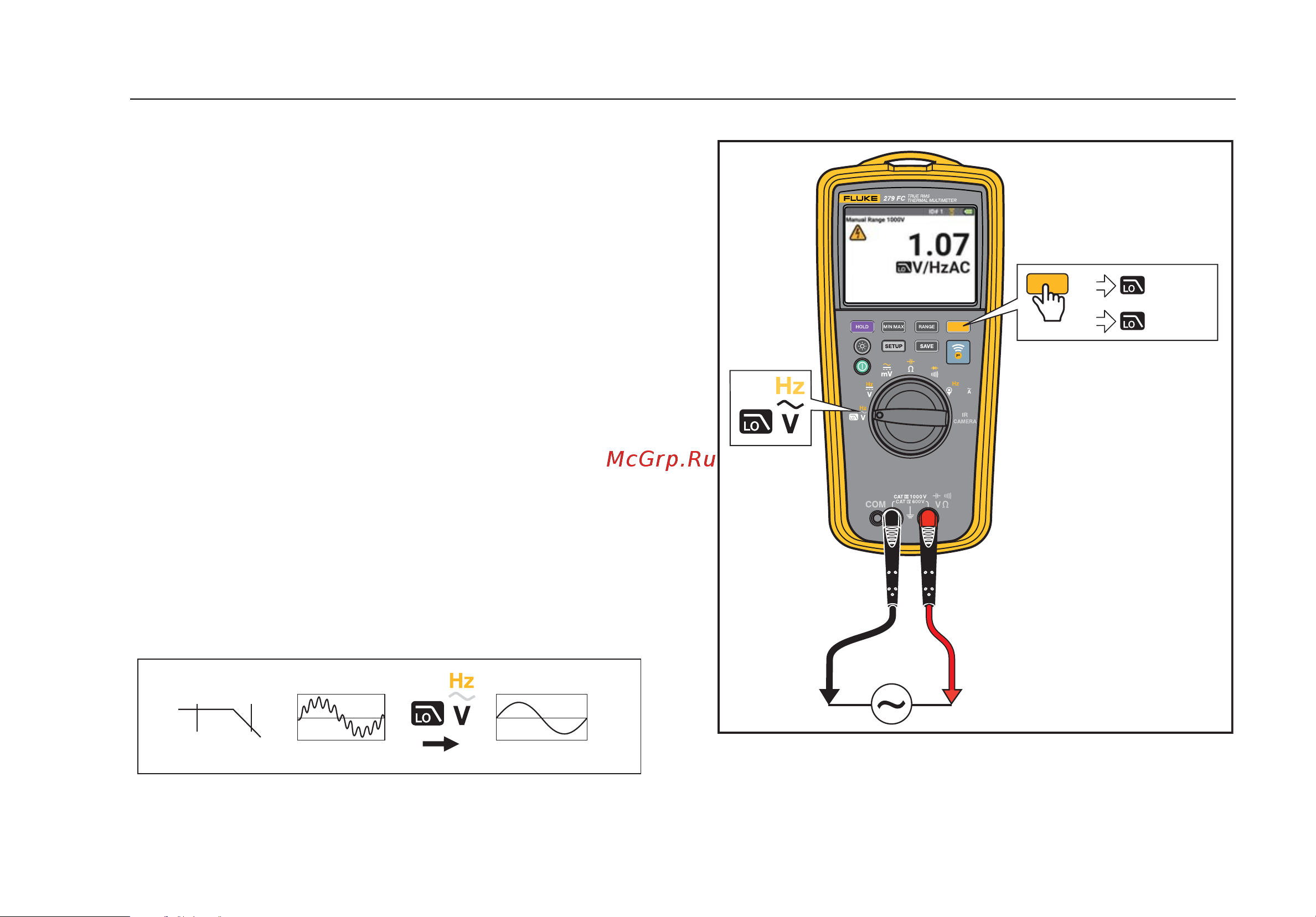 Fluke 279FC [29/54] True rms thermal multimeter