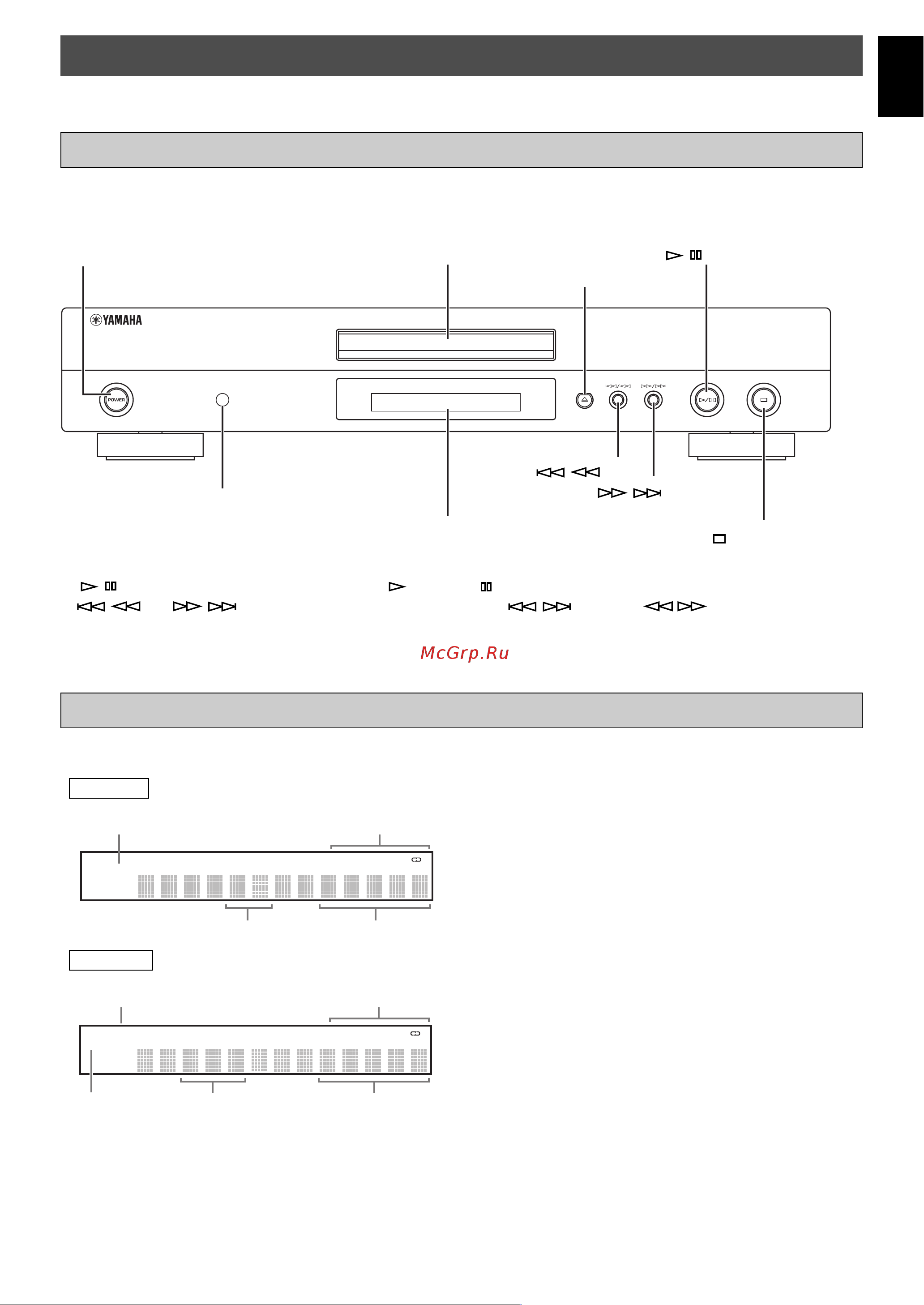 Yamaha CDX-397MK2 [7/228] Identification of components
