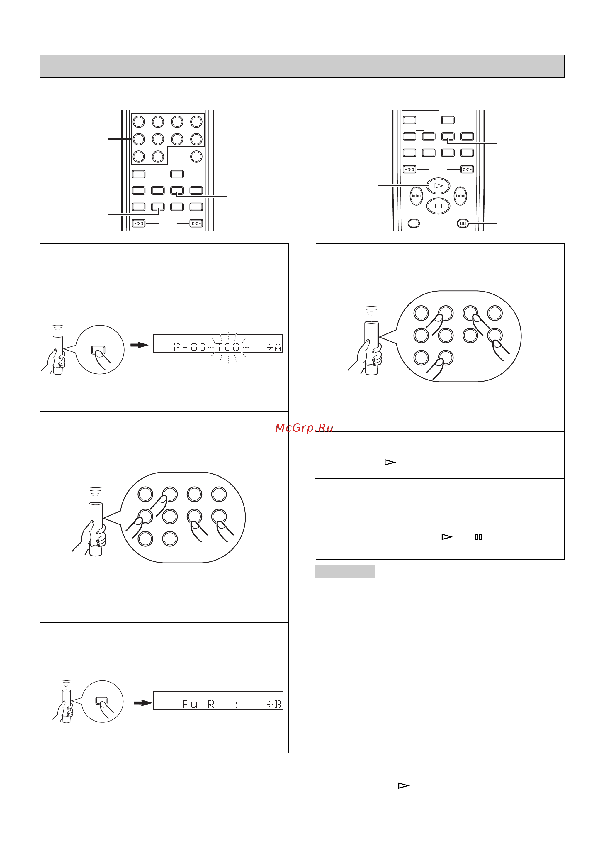 Yamaha CDX-497_CDX-397 [195/228] Ручное программирование кассеты