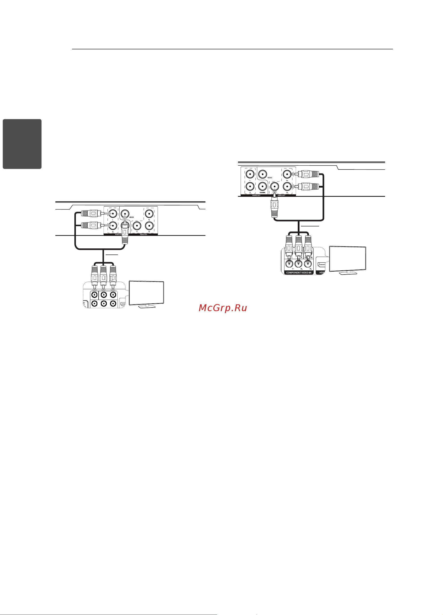 LG DP431 [10/22] Подключение
