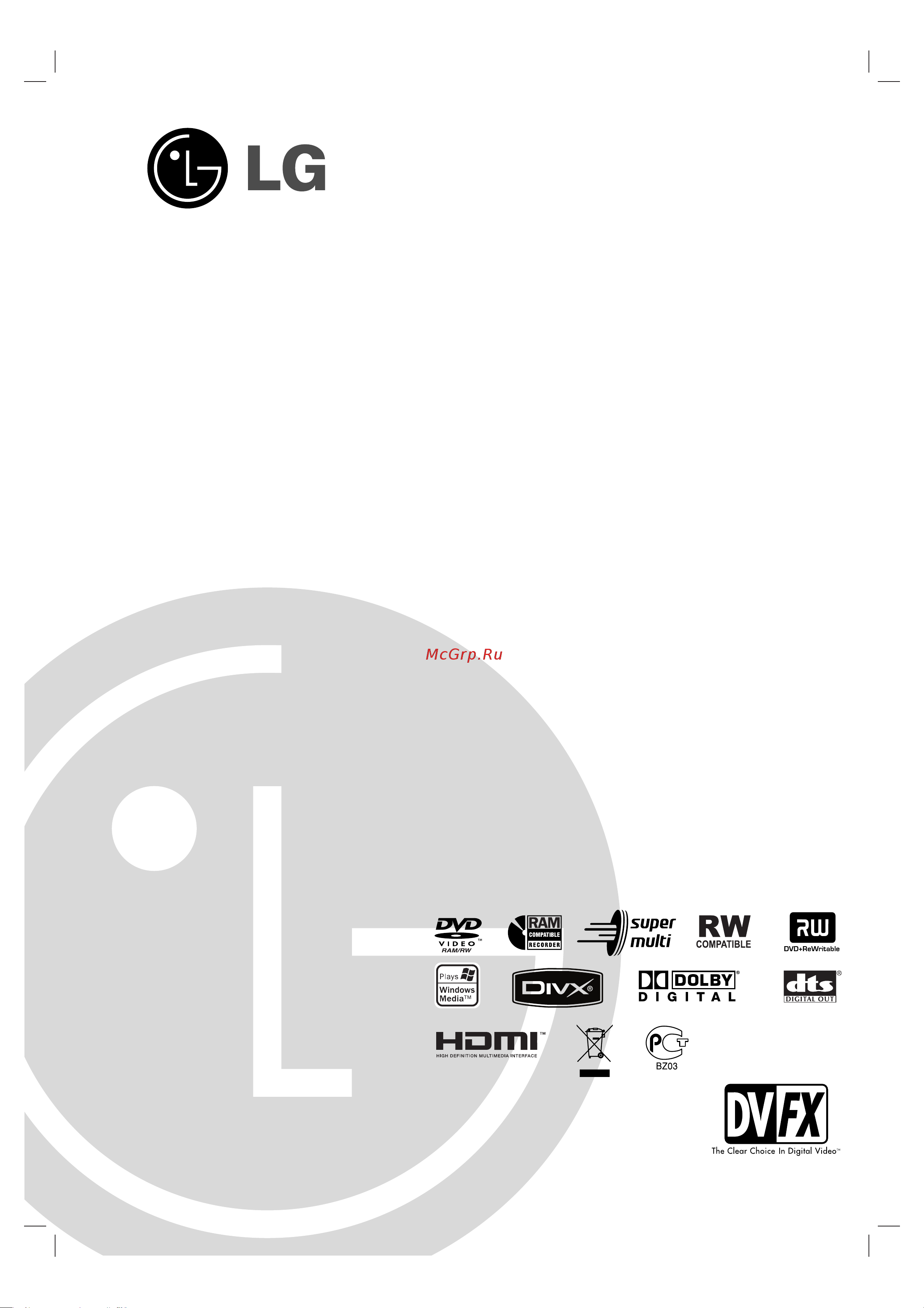 LG DRK687X Руководство по эксплуатации онлайн
