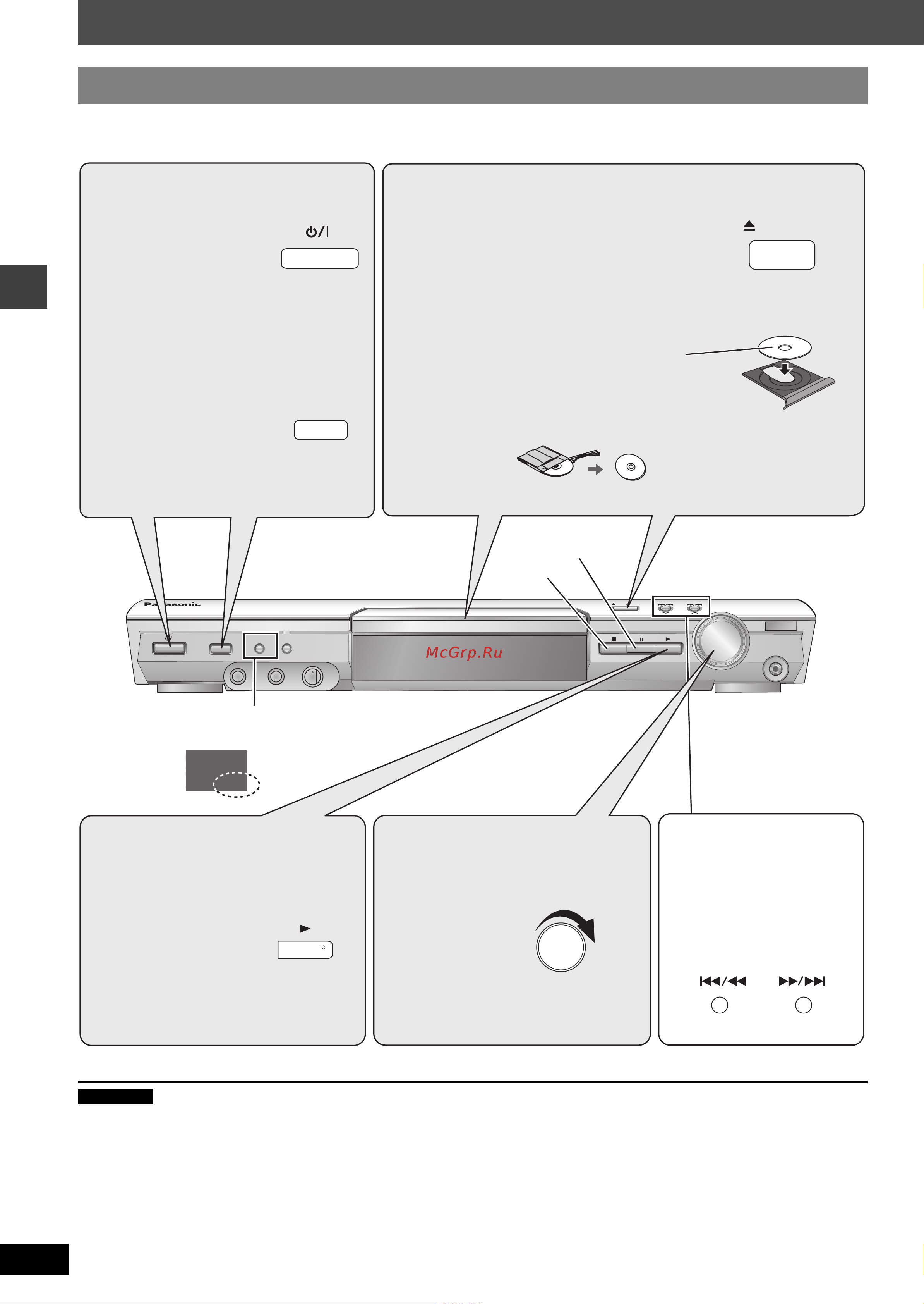 Panasonic SC-HT880EE-S [12/68] Основные операции воспроизведения