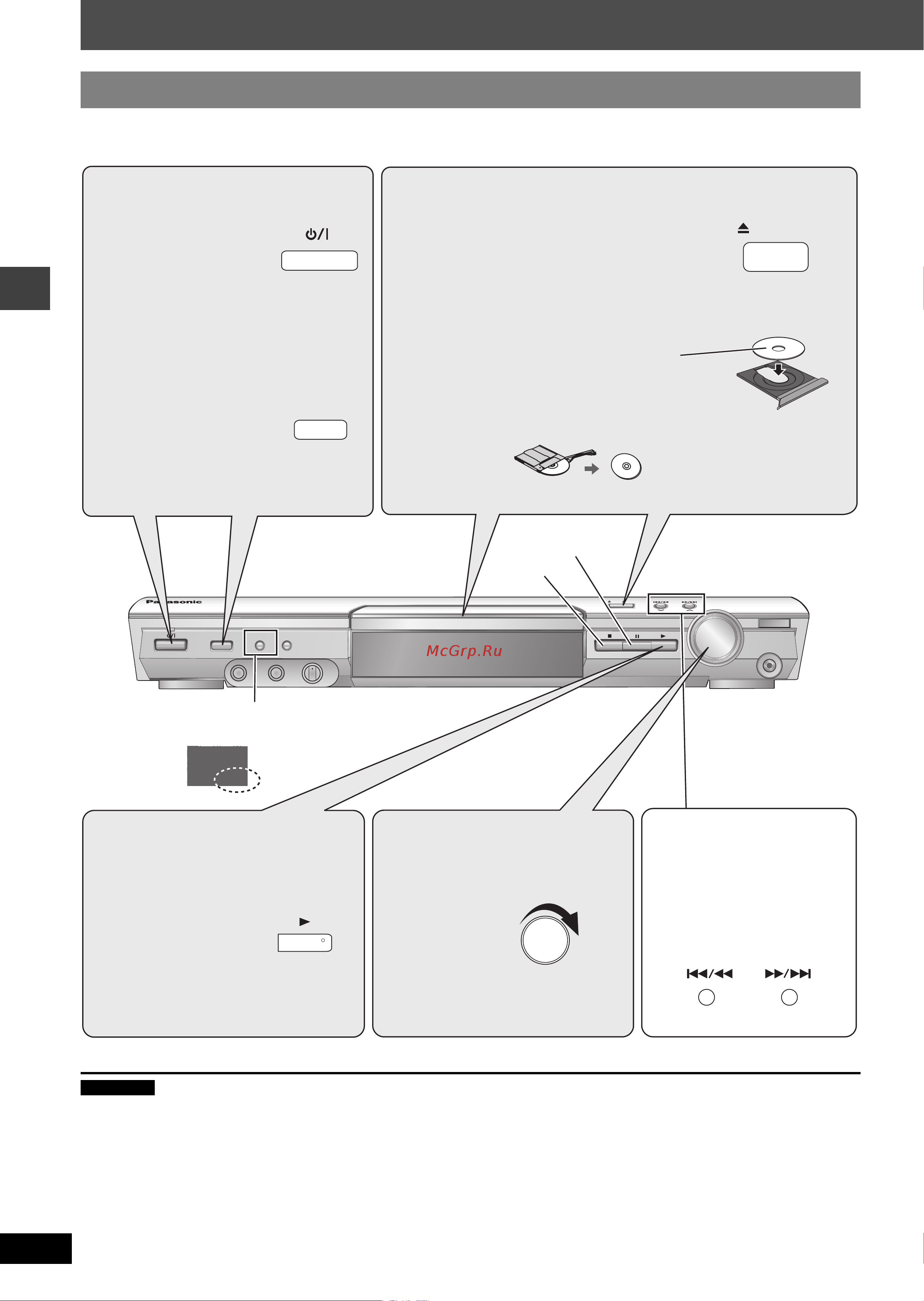 Panasonic SC-HT885EE-S [12/72] Основные операции воспроизведения