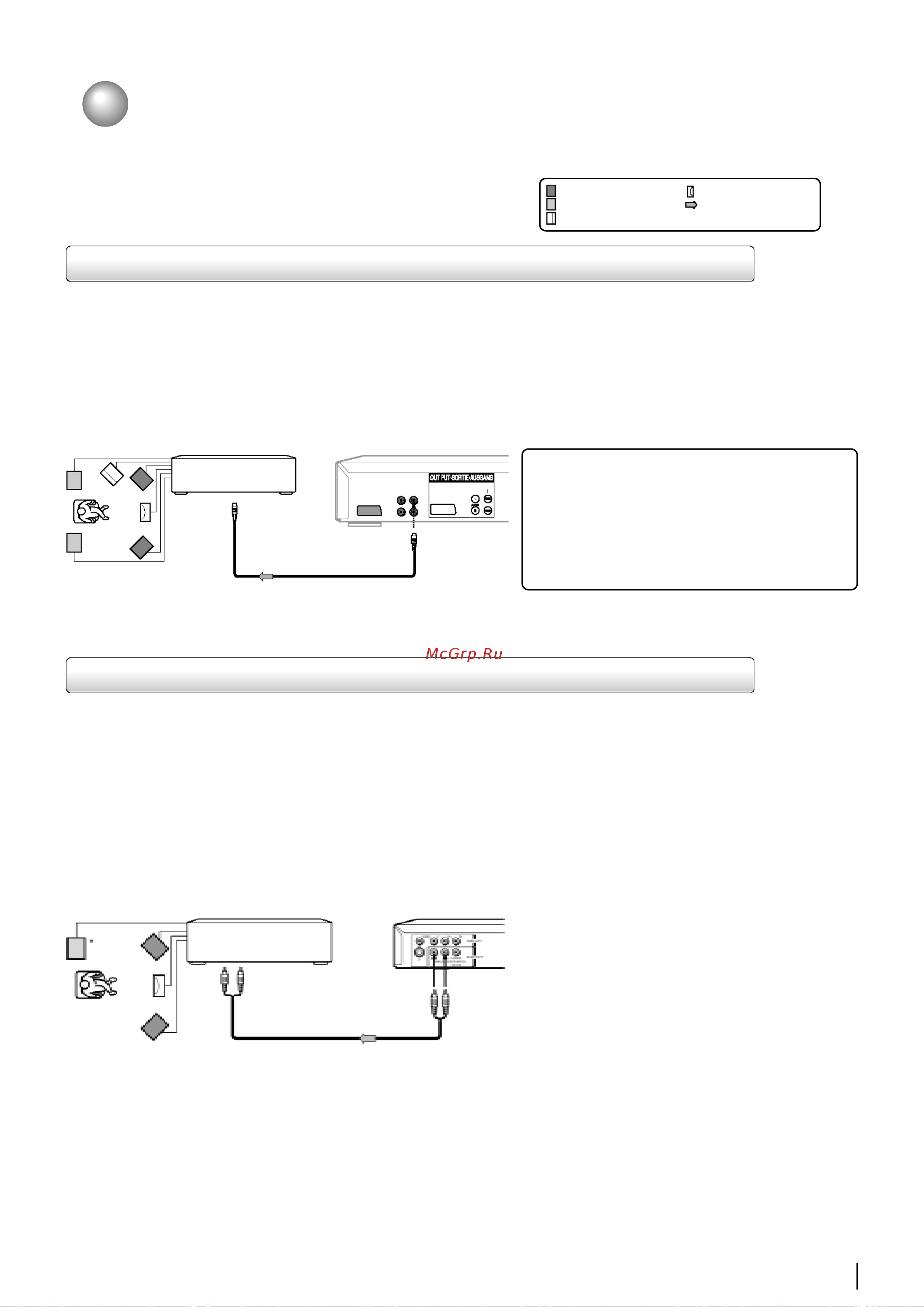Toshiba SD 130 [15/44] Подключение дополнительной аппаратуры