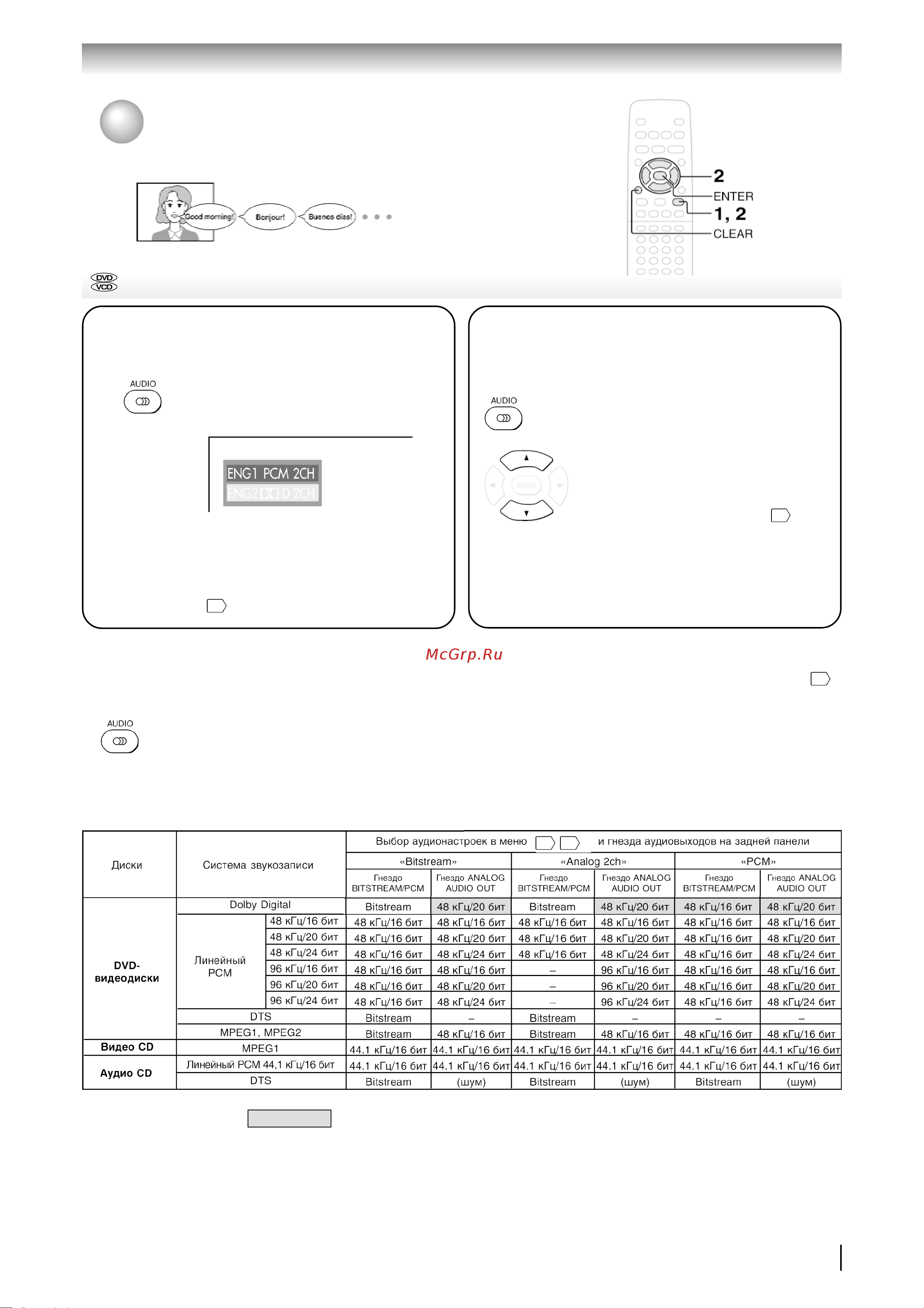 Toshiba SD 330 [43/72] Выбор языка