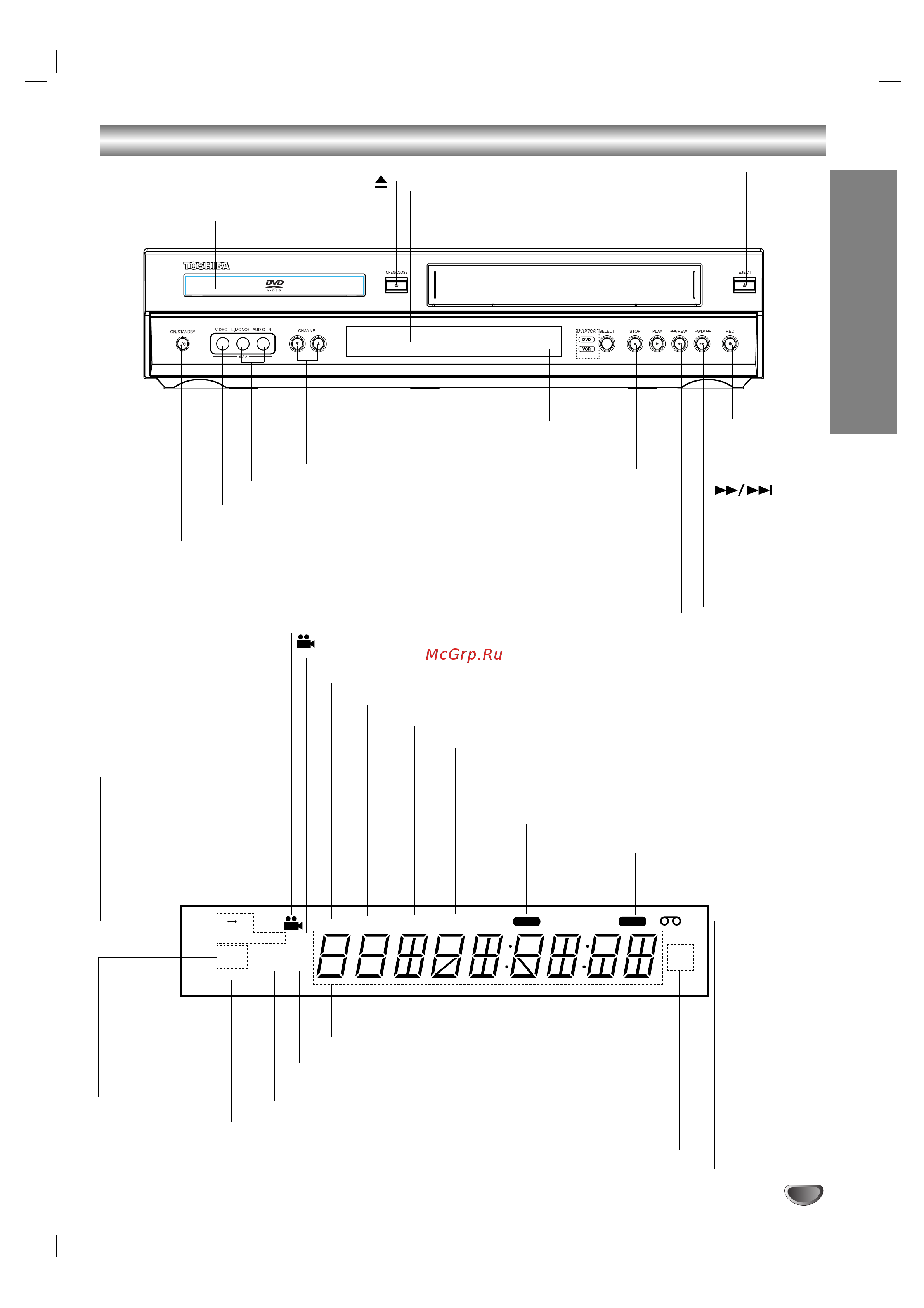 Toshiba SD-33VL [7/38] Èâ â ìﬂﬂ ô ìâî ñëòôîâè