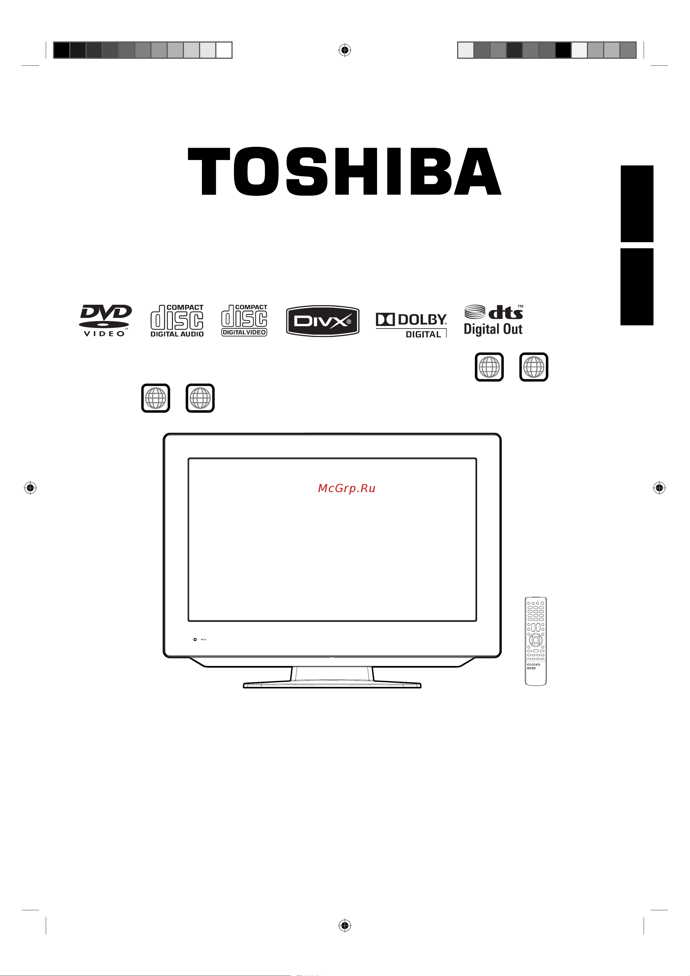 Toshiba 19SLDT3_19SLDT3W_22SLDT3_22SLDT3W_26SLDT3 Руководство по эксплуатации онлайн