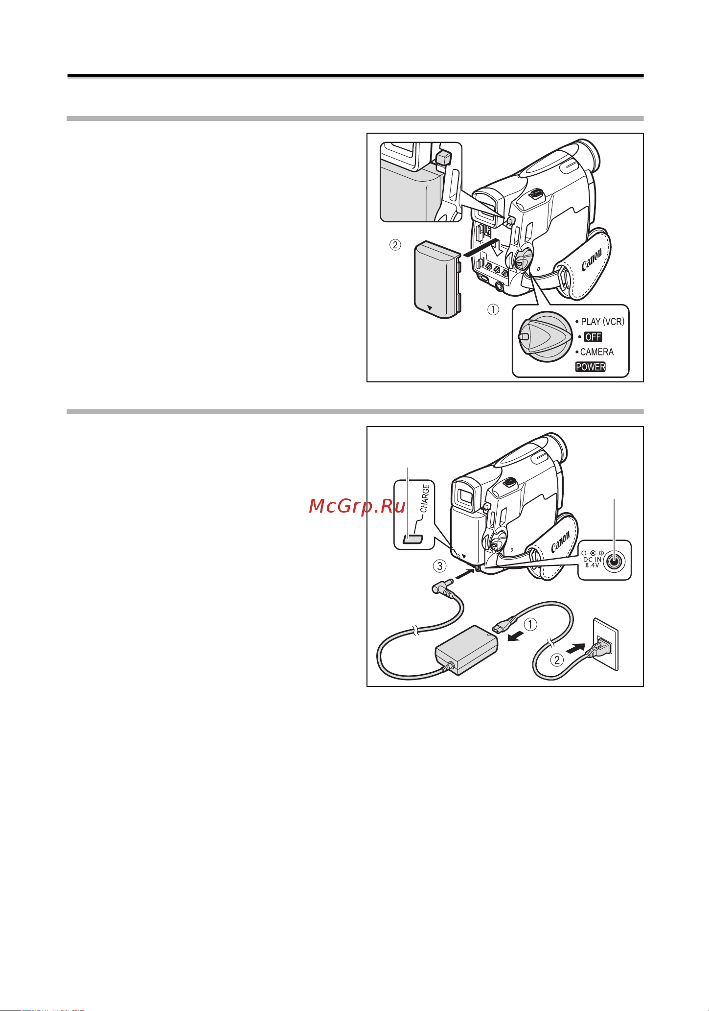 Canon MV800 (i) [10/99] Основные функции