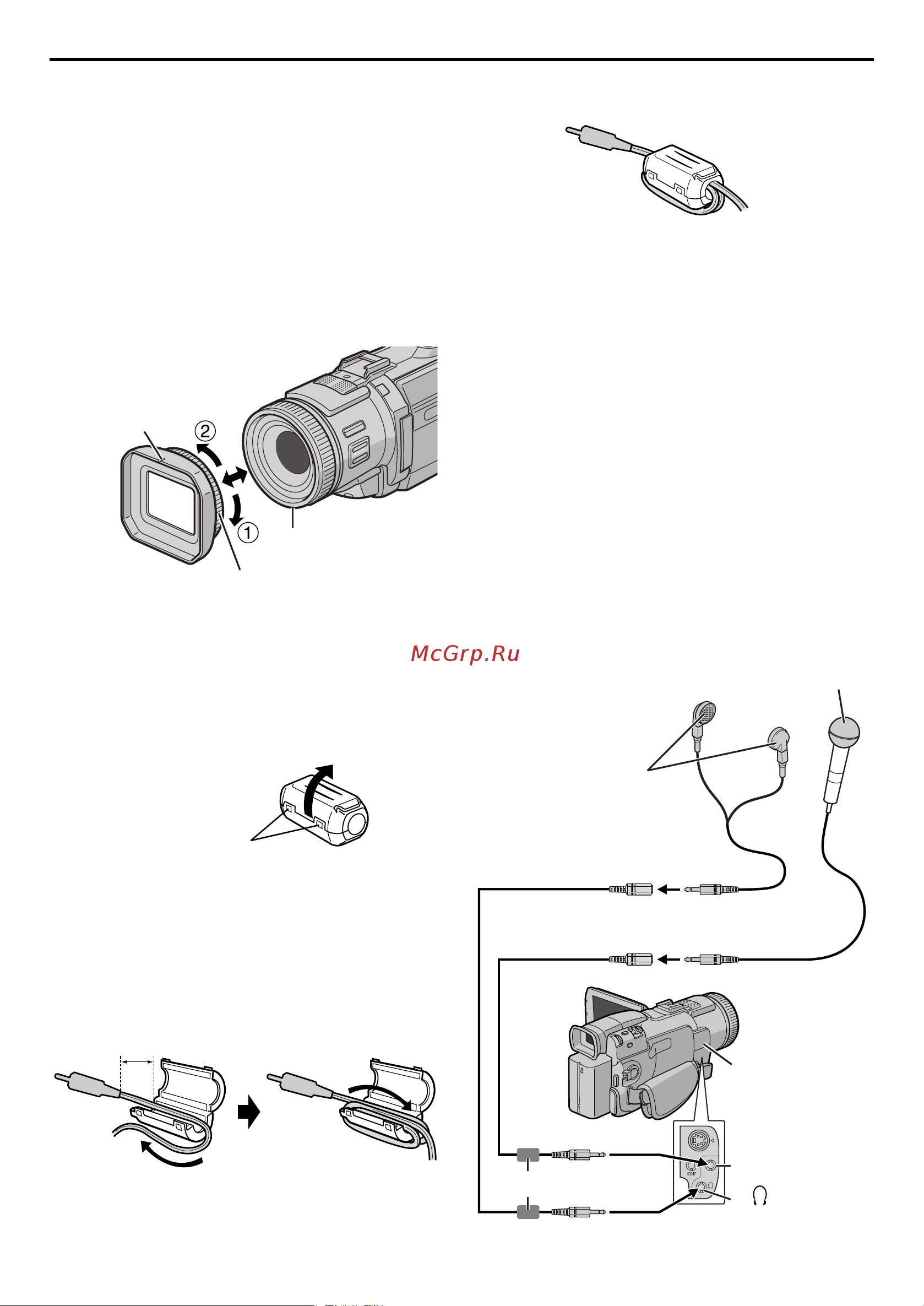 JVC GR-DV5000 Руководство по эксплуатации онлайн [6/88] 698957