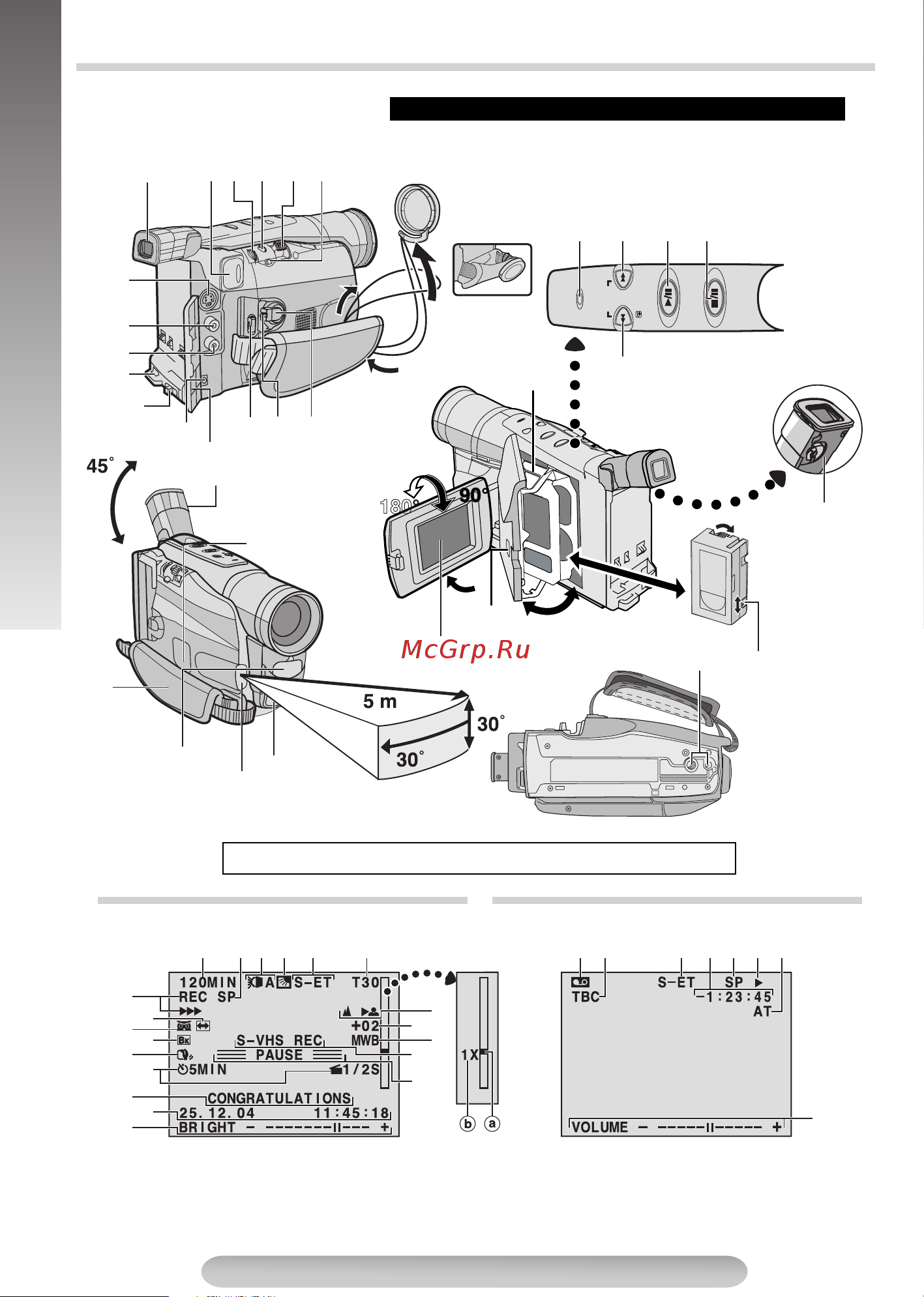 JVC GR-SXM265AS [4/24] В начале работы