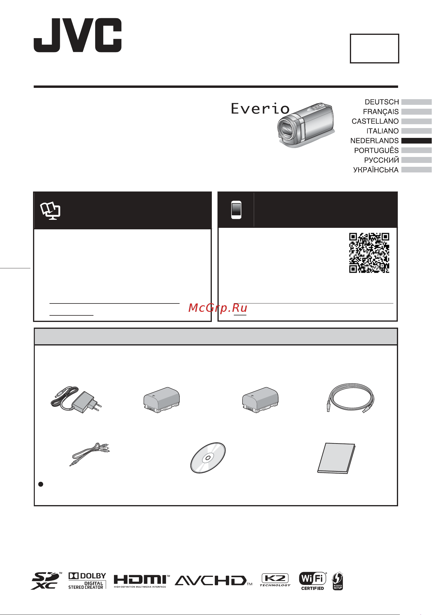 JVC GZ-E300 Everio [49/100] Nederlands