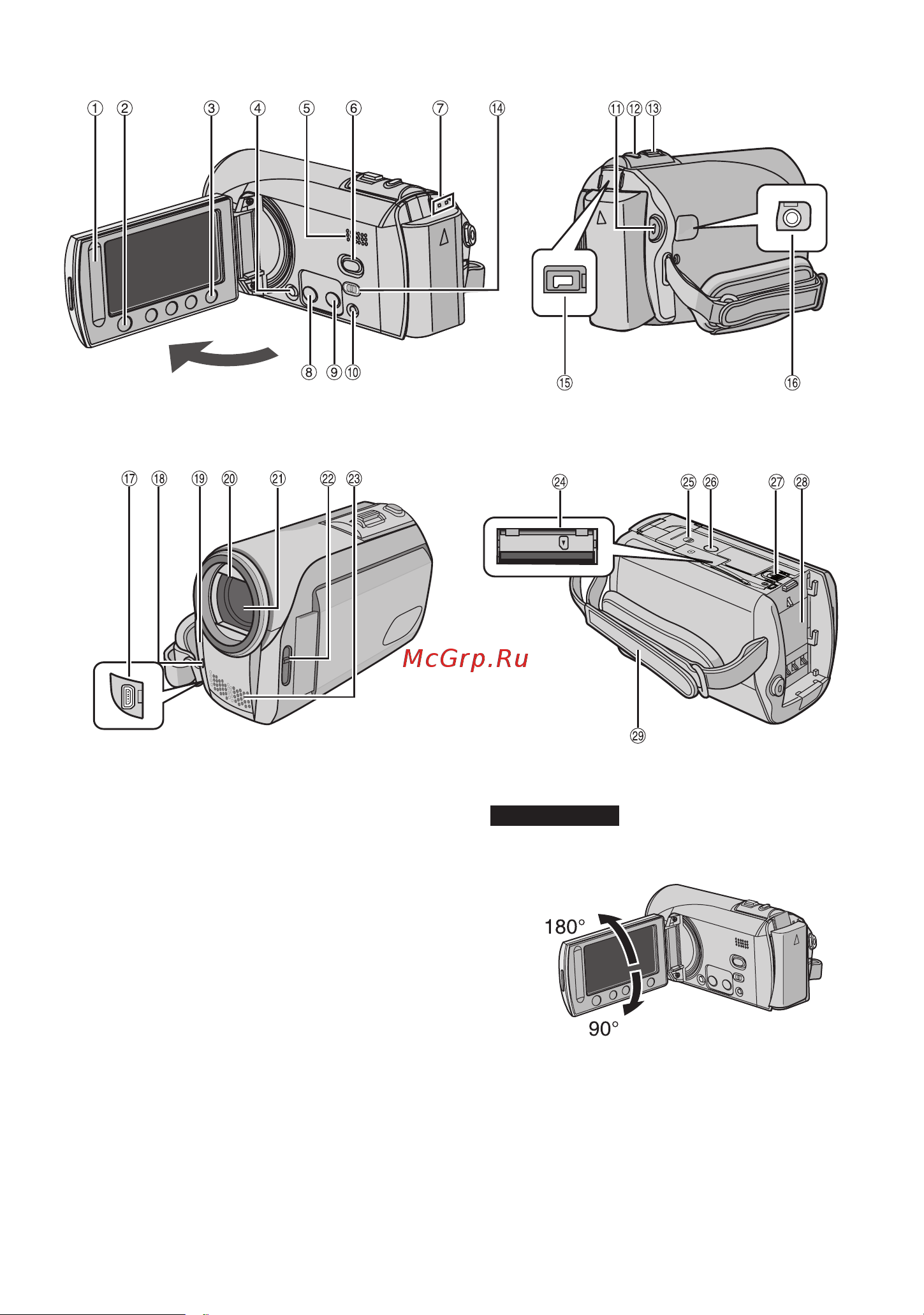 JVC GZ-MS100R [14/78] Указатель