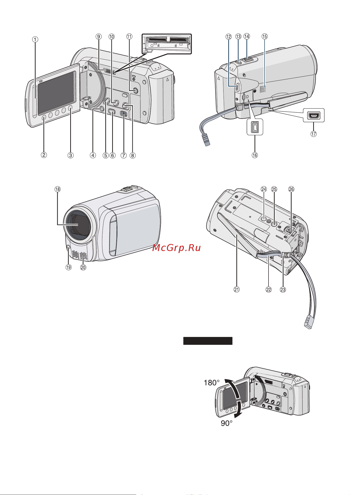 JVC GZ-MS120 [12/88] Указатель