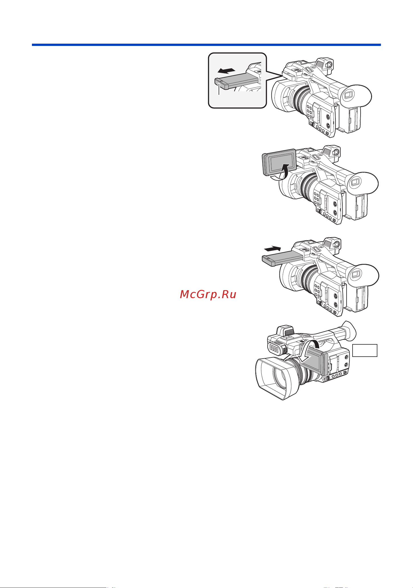 Panasonic AG-AC30 [31/161] Использование жкд монитора
