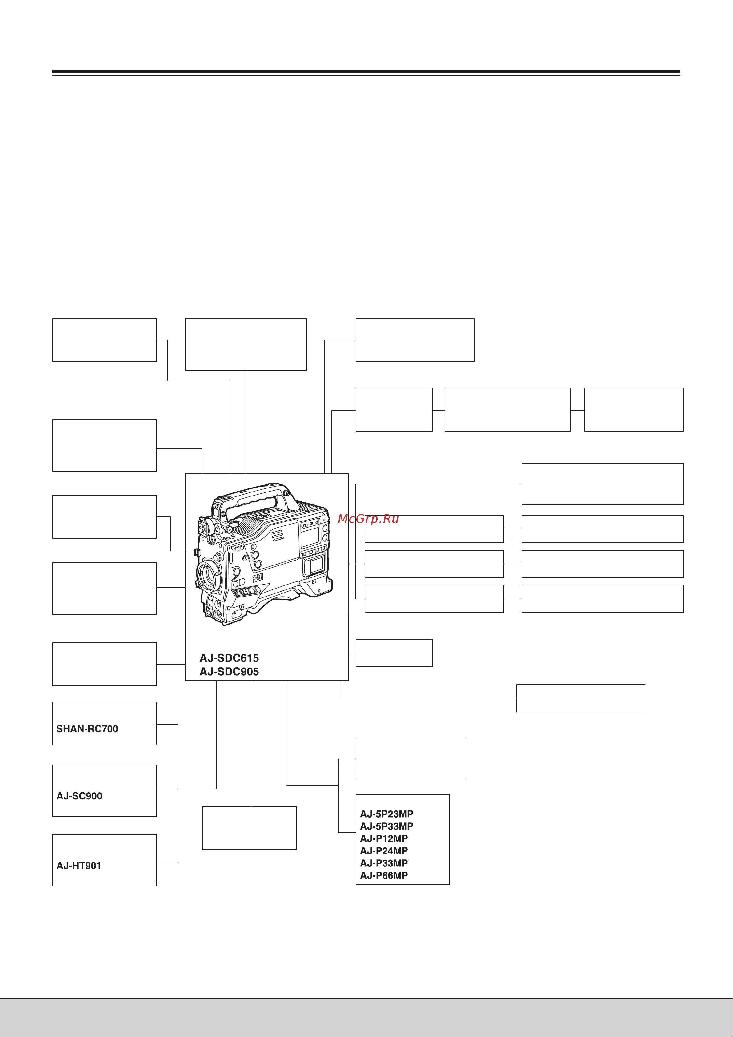 Panasonic AJ-SDC615E [8/108] Глава 1 общая информация