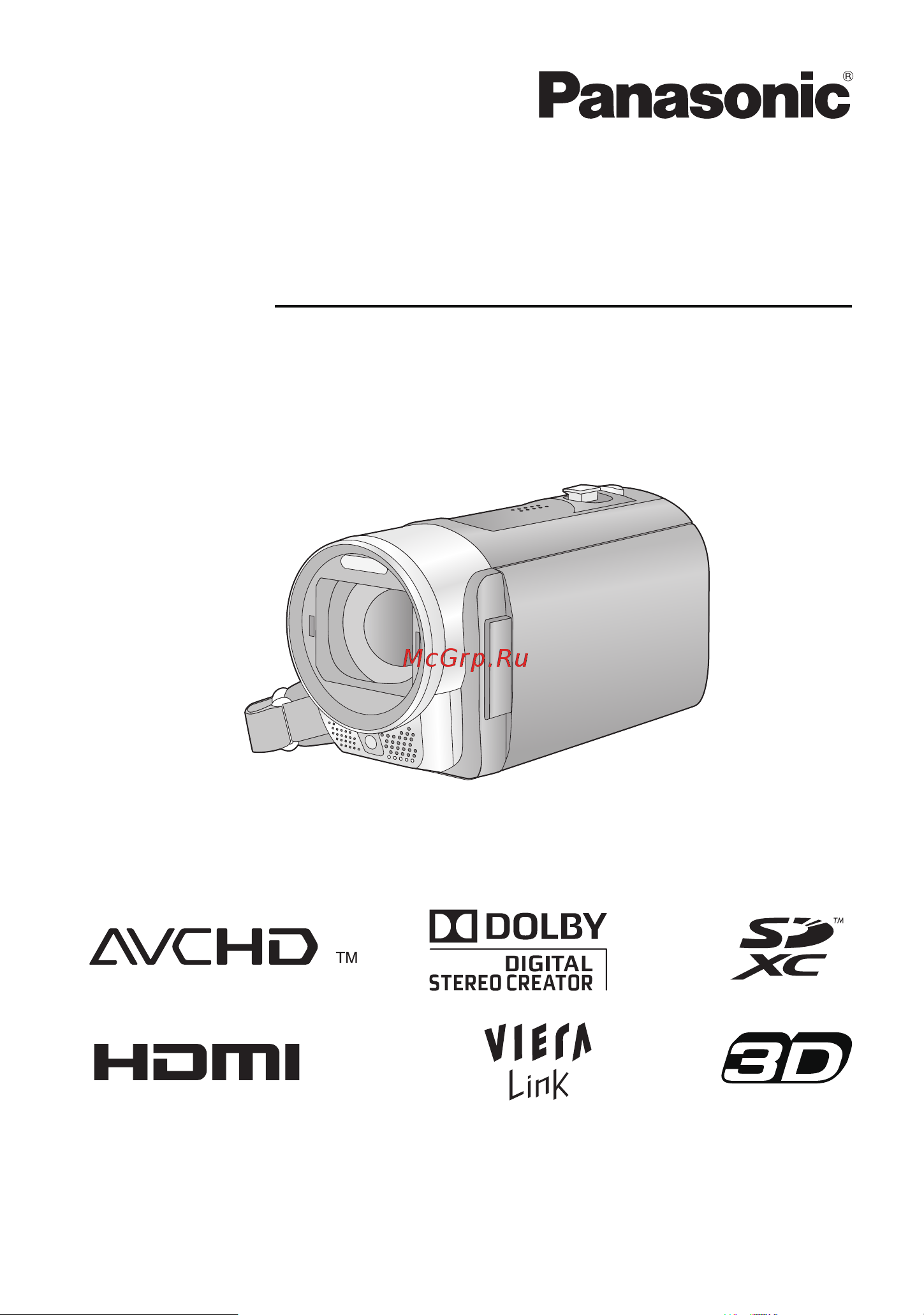 Panasonic HDC-SD90EE Руководство по эксплуатации онлайн