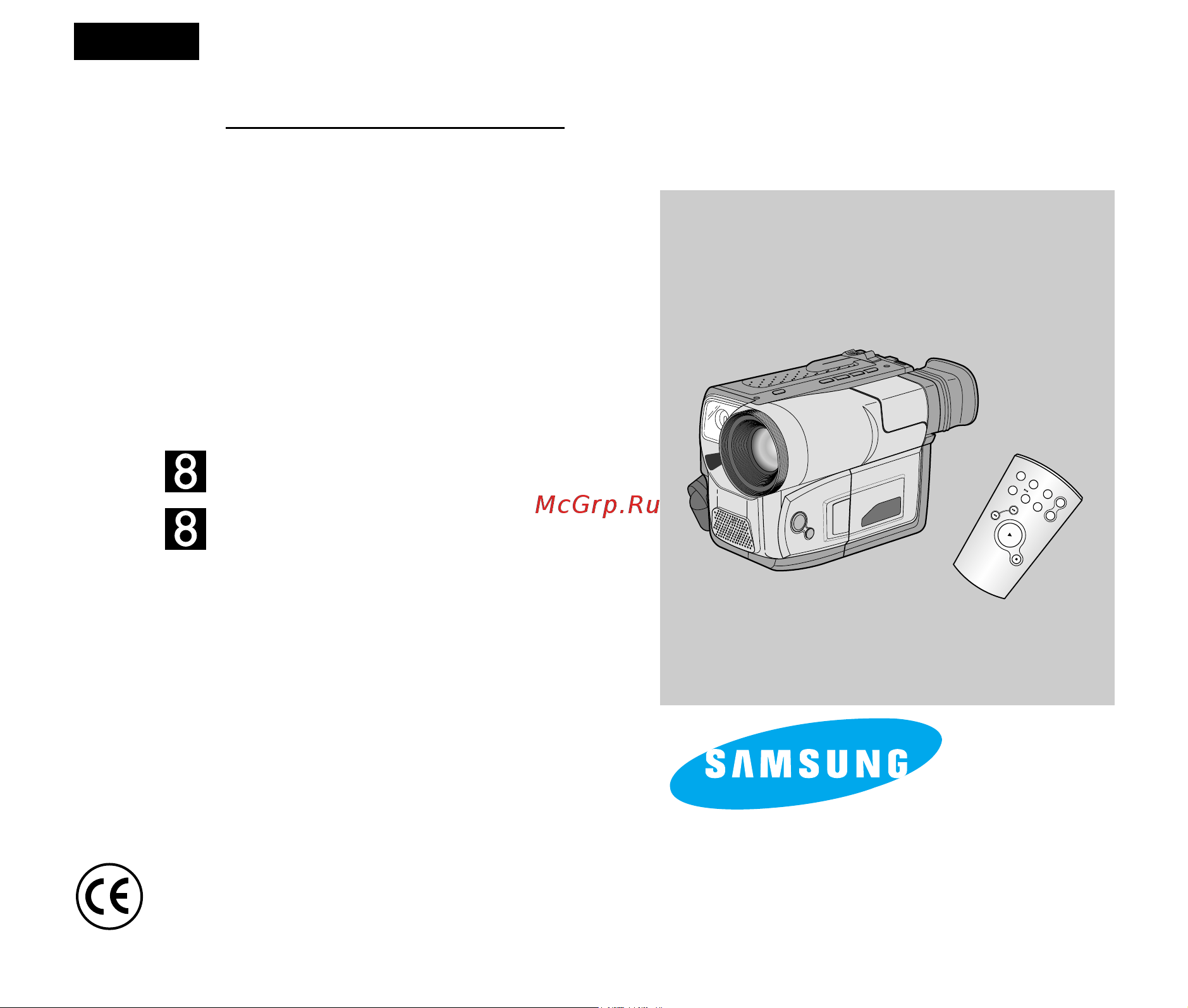 Samsung VP-L850(D) Руководство по эксплуатации онлайн