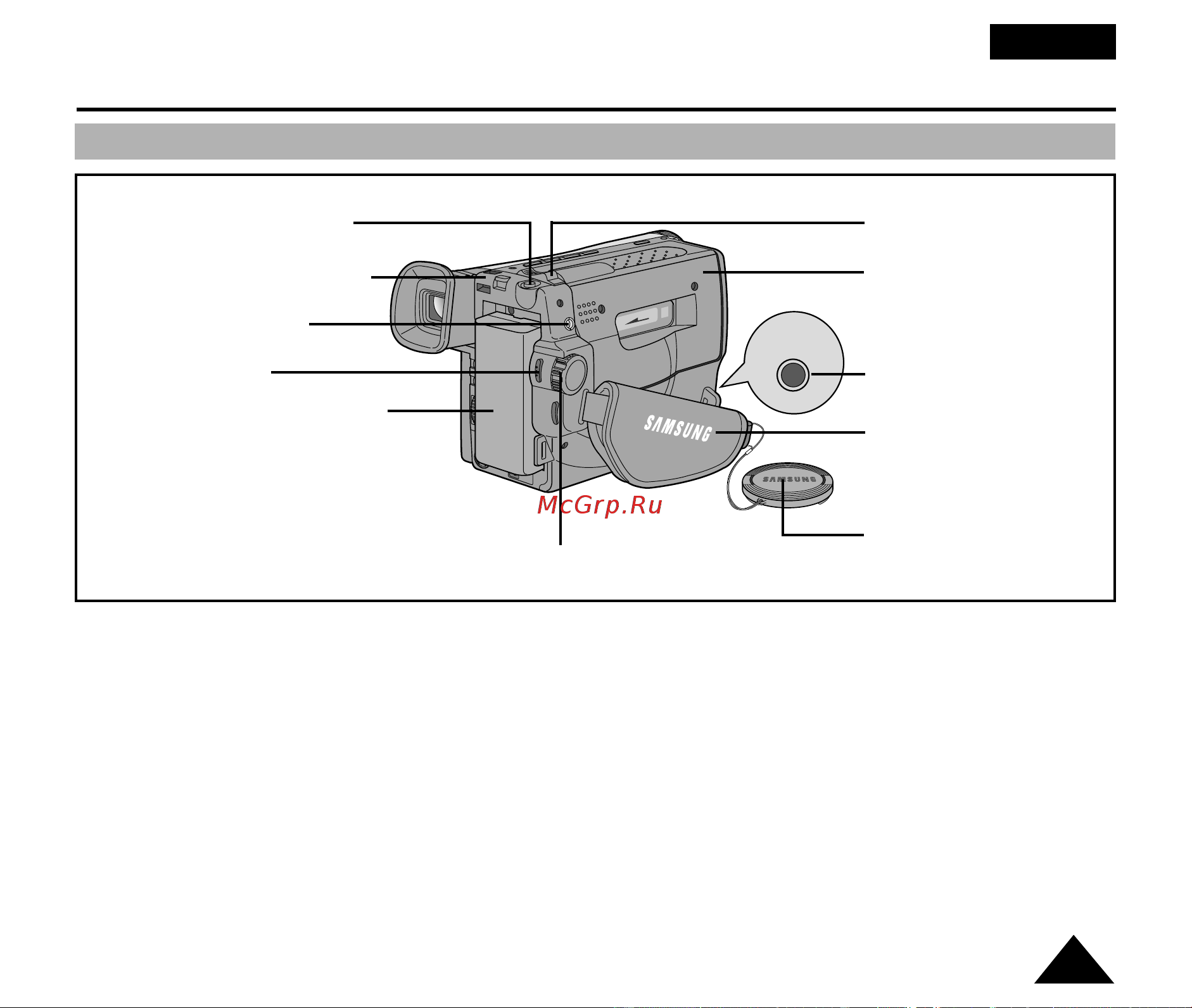 Samsung VP-W80(U) [11/64] Battery pack compartment