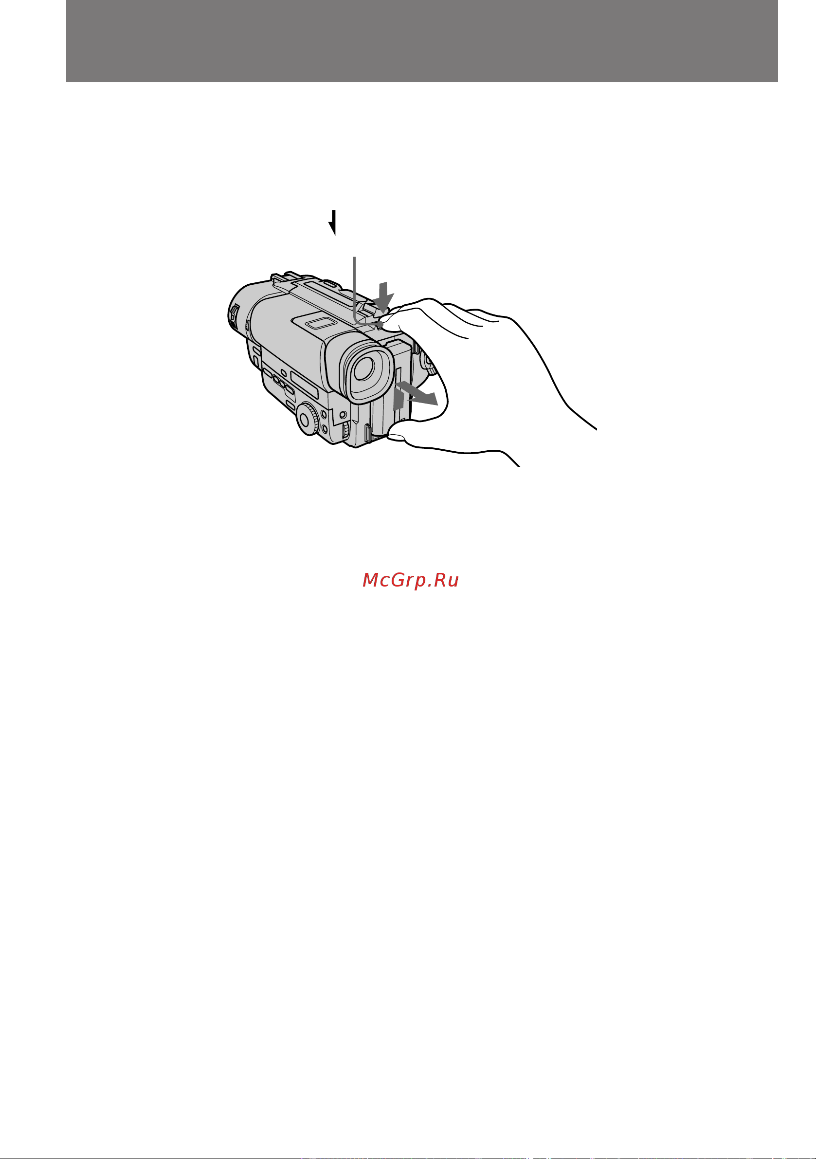 Sony CCD-TR311E [12/112] Installing and charging the battery pack
