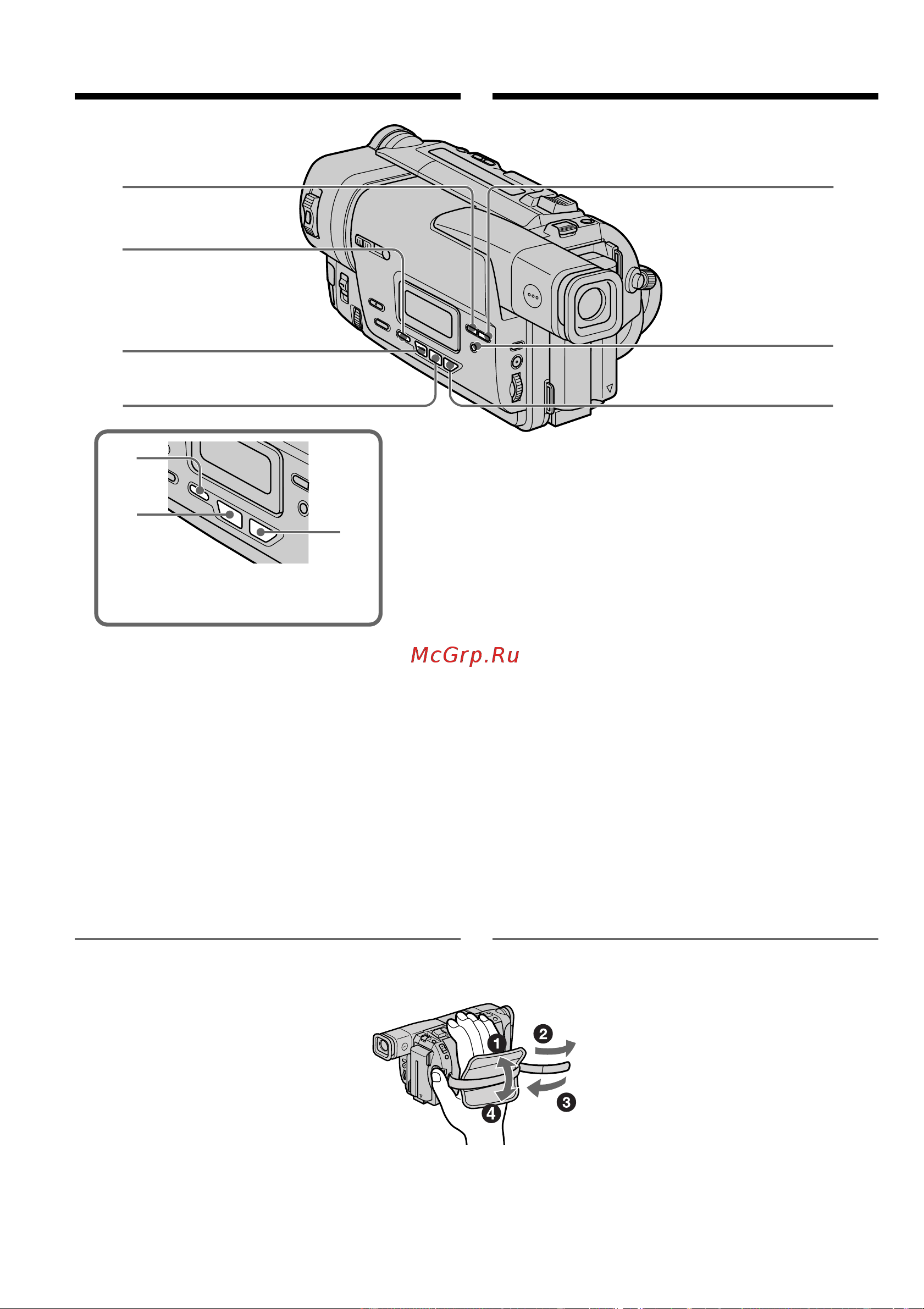 Sony CCD-TR617E [106/116] Identifying the parts and controls