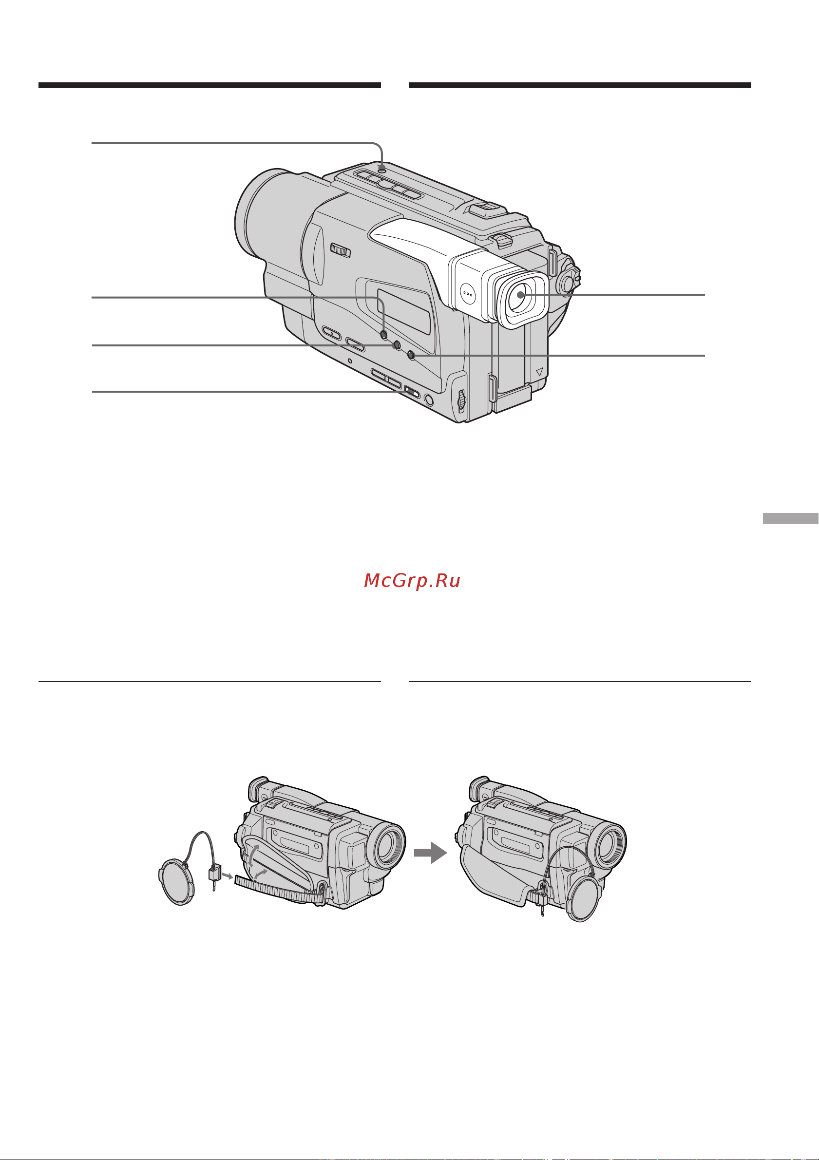 Sony CCD-TR728E [103/112] Identifying the parts and controls