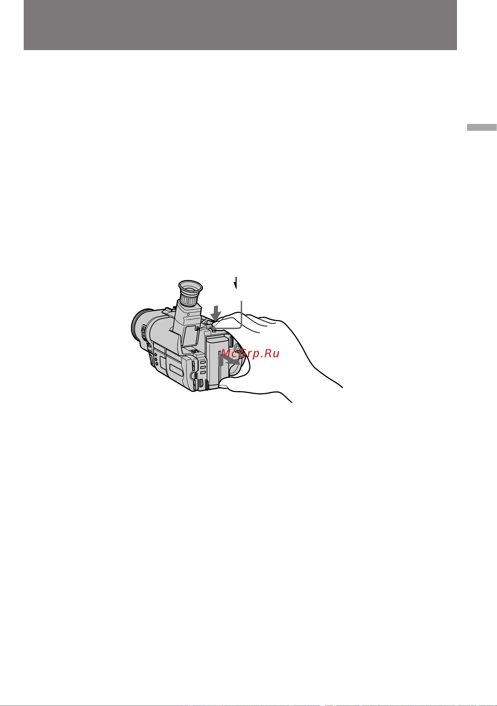 Sony CCD-TRV300E [11/136] Installing and charging the battery pack