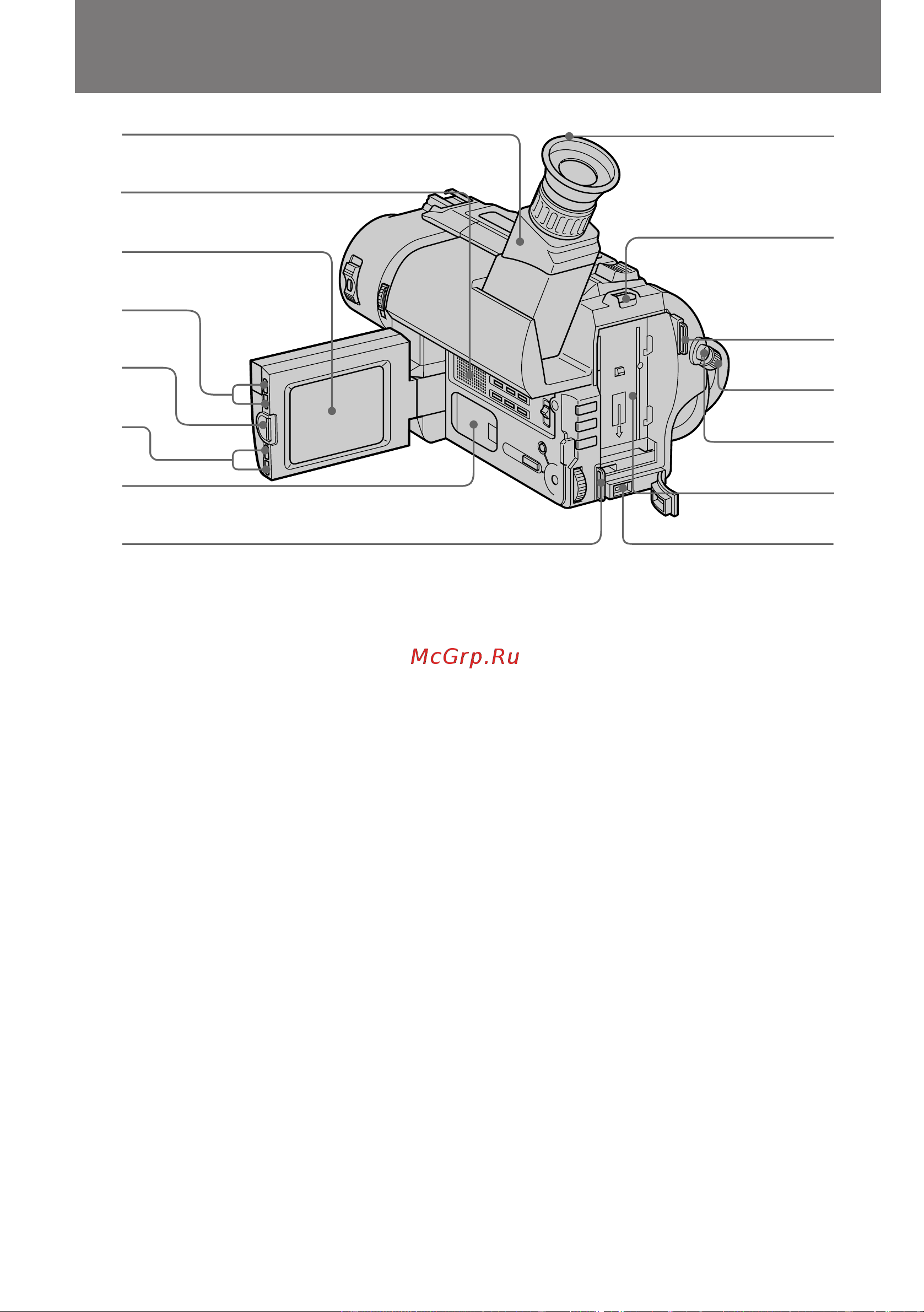 Sony CCD-TRV69E [106/116] Identifying the parts