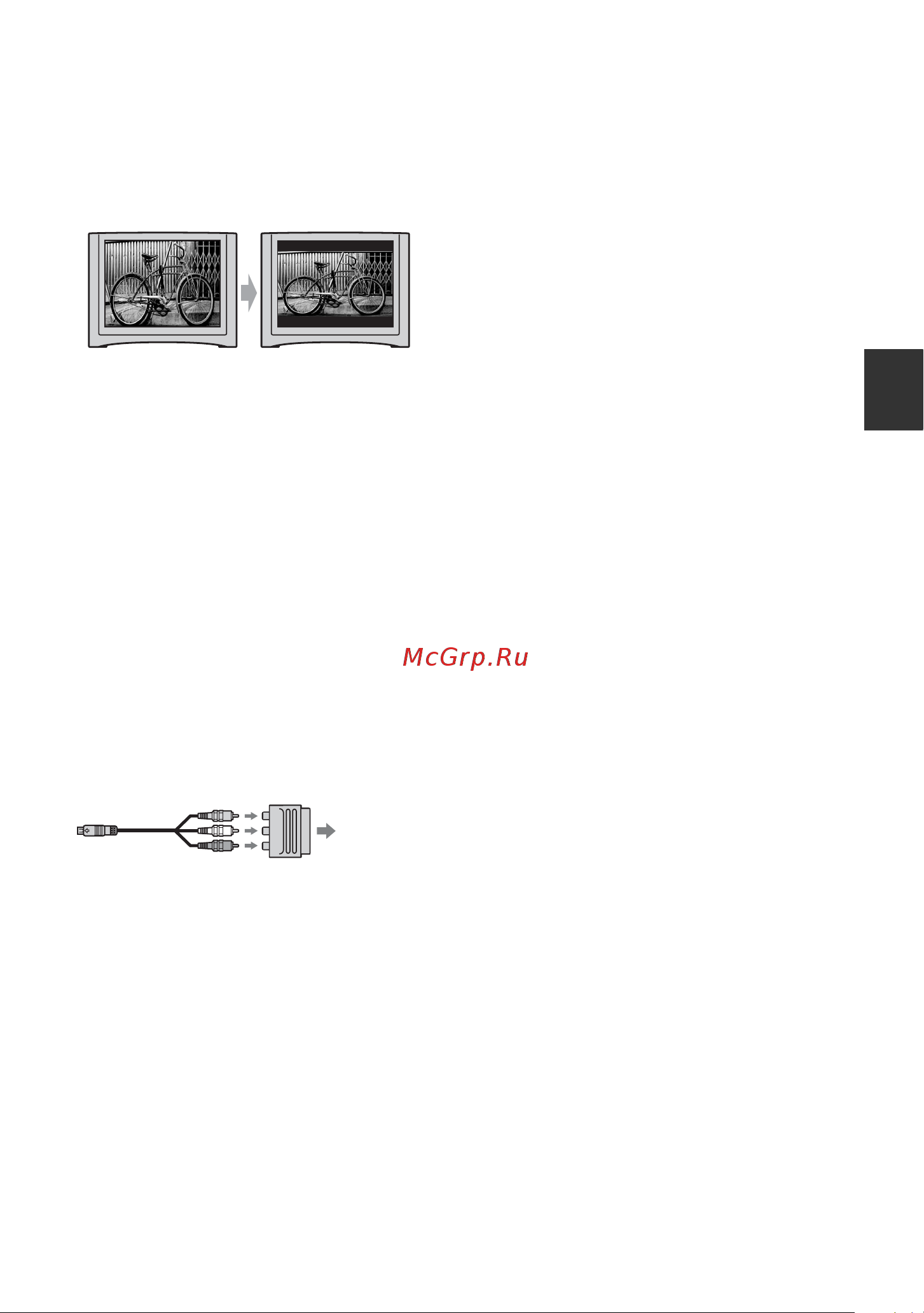 Sony DCR-DVD708E [179/259] Om den tv vcr du använder har en 21 stiftsadapter euroconnector