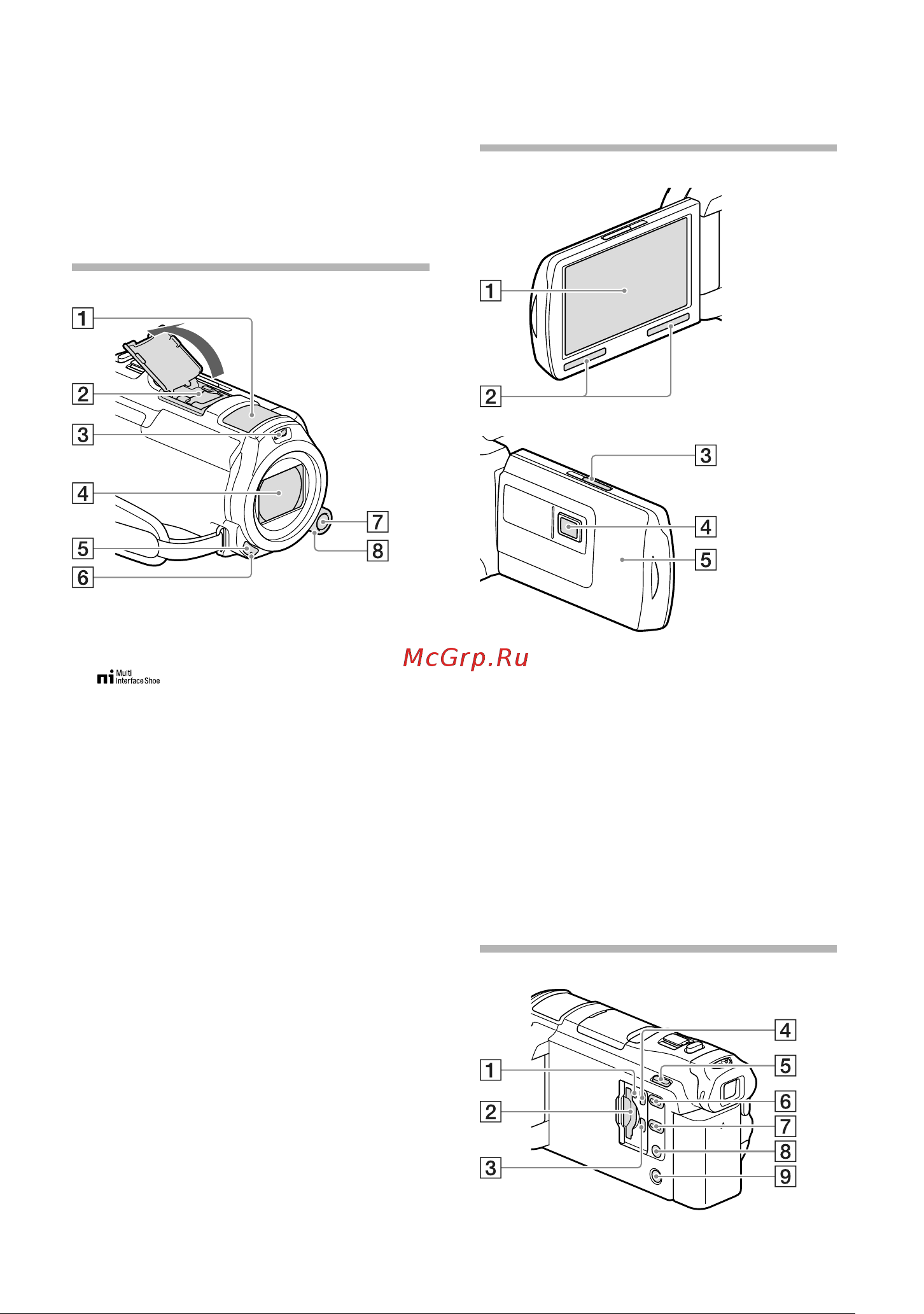 Sony HDR-PJ650E (V) (VE) [12/163] В круглых скобках указаны номера страниц для справок