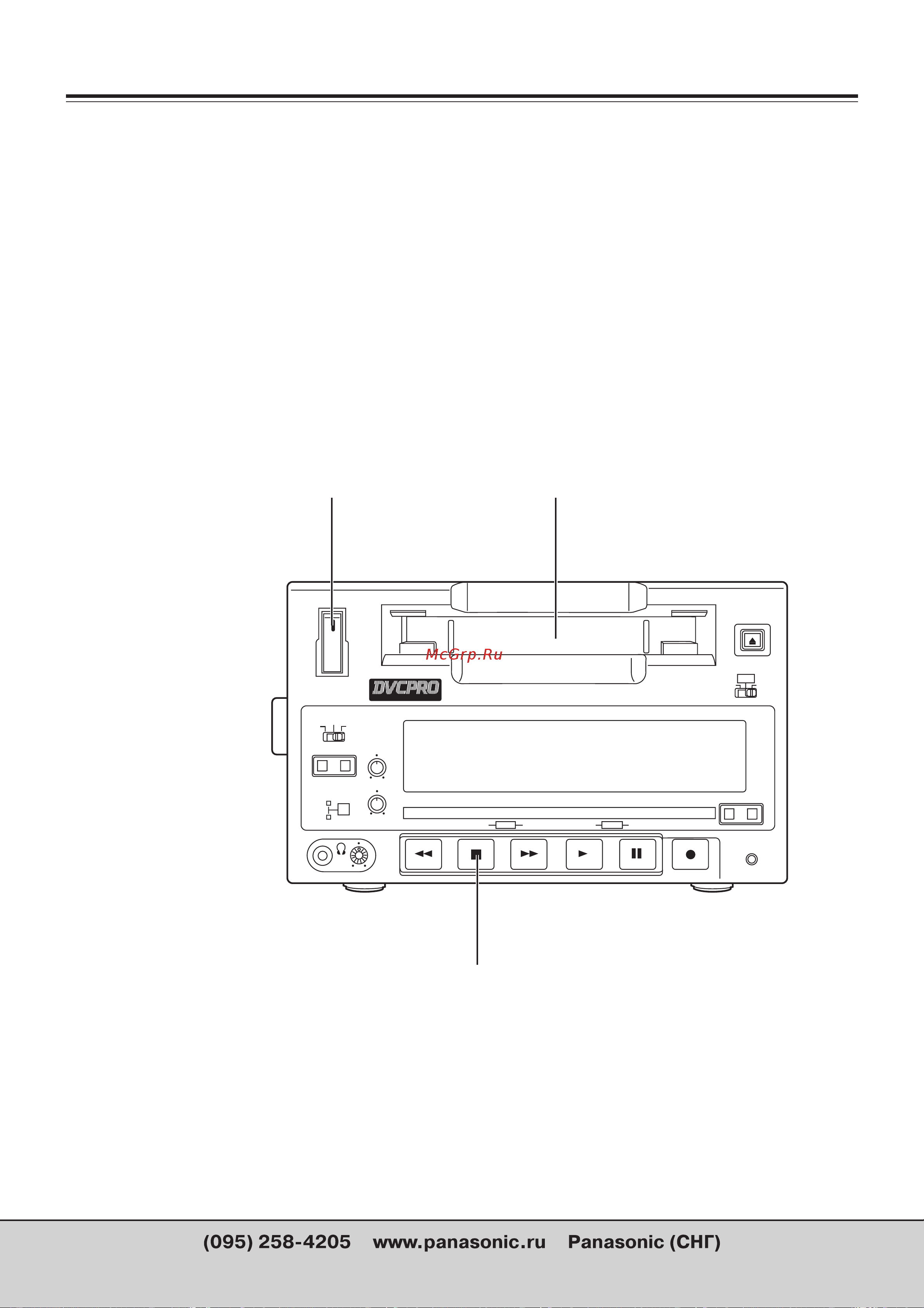 Panasonic AJ-D250E [12/80] Работа