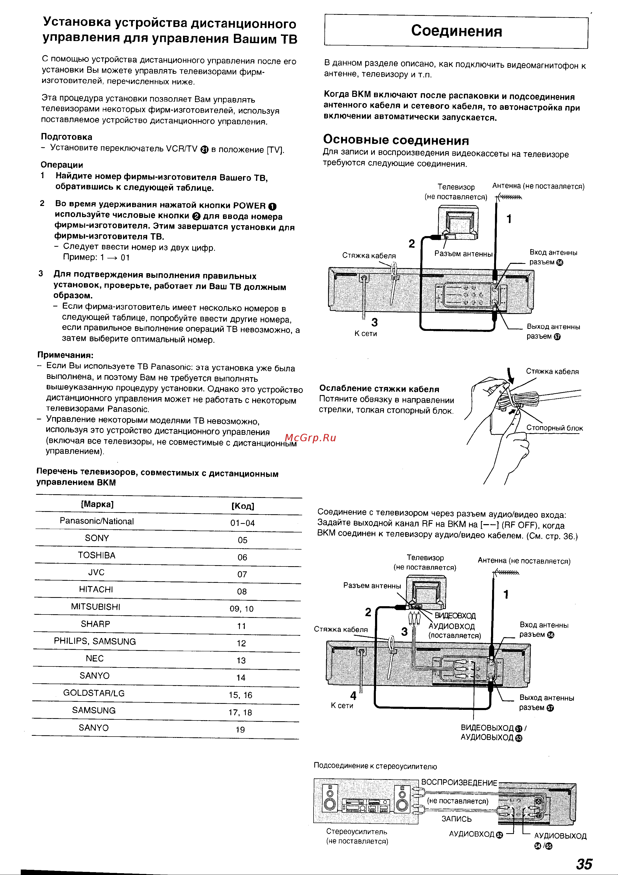 Panasonic NV-FJ730EU(AU) Руководство по эксплуатации онлайн [6/31] 699618