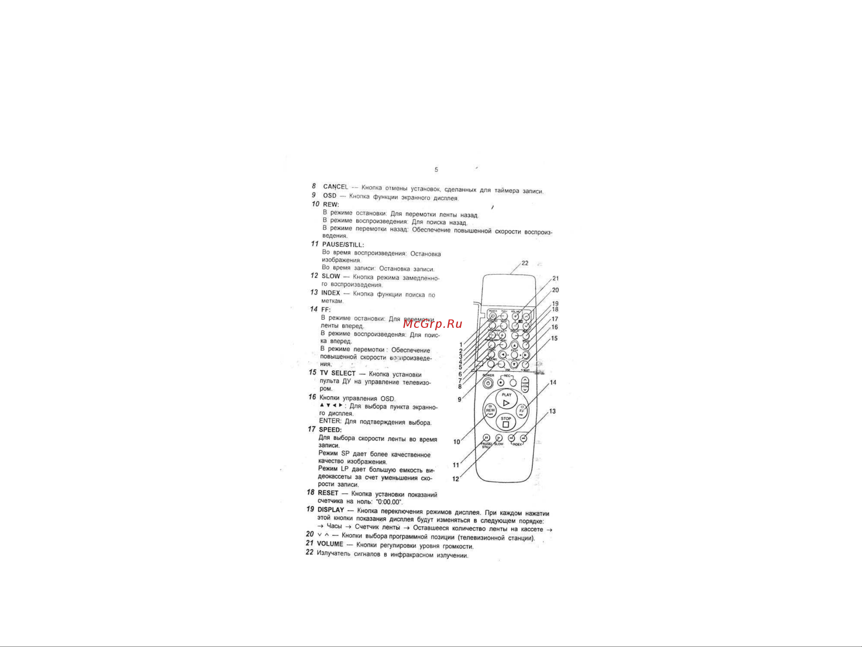 Panasonic NV-HD750AM Руководство по эксплуатации онлайн [5/31] 699620