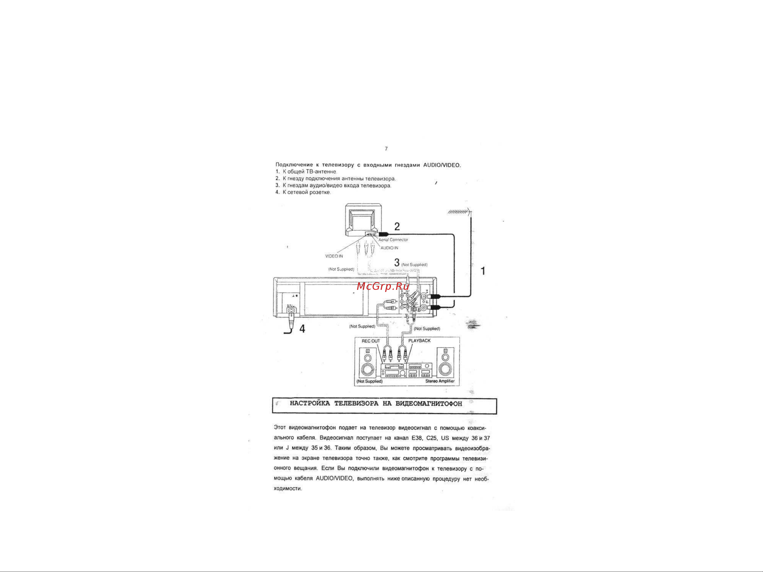 Panasonic NV-HD750AM Руководство по эксплуатации онлайн [7/31] 699620