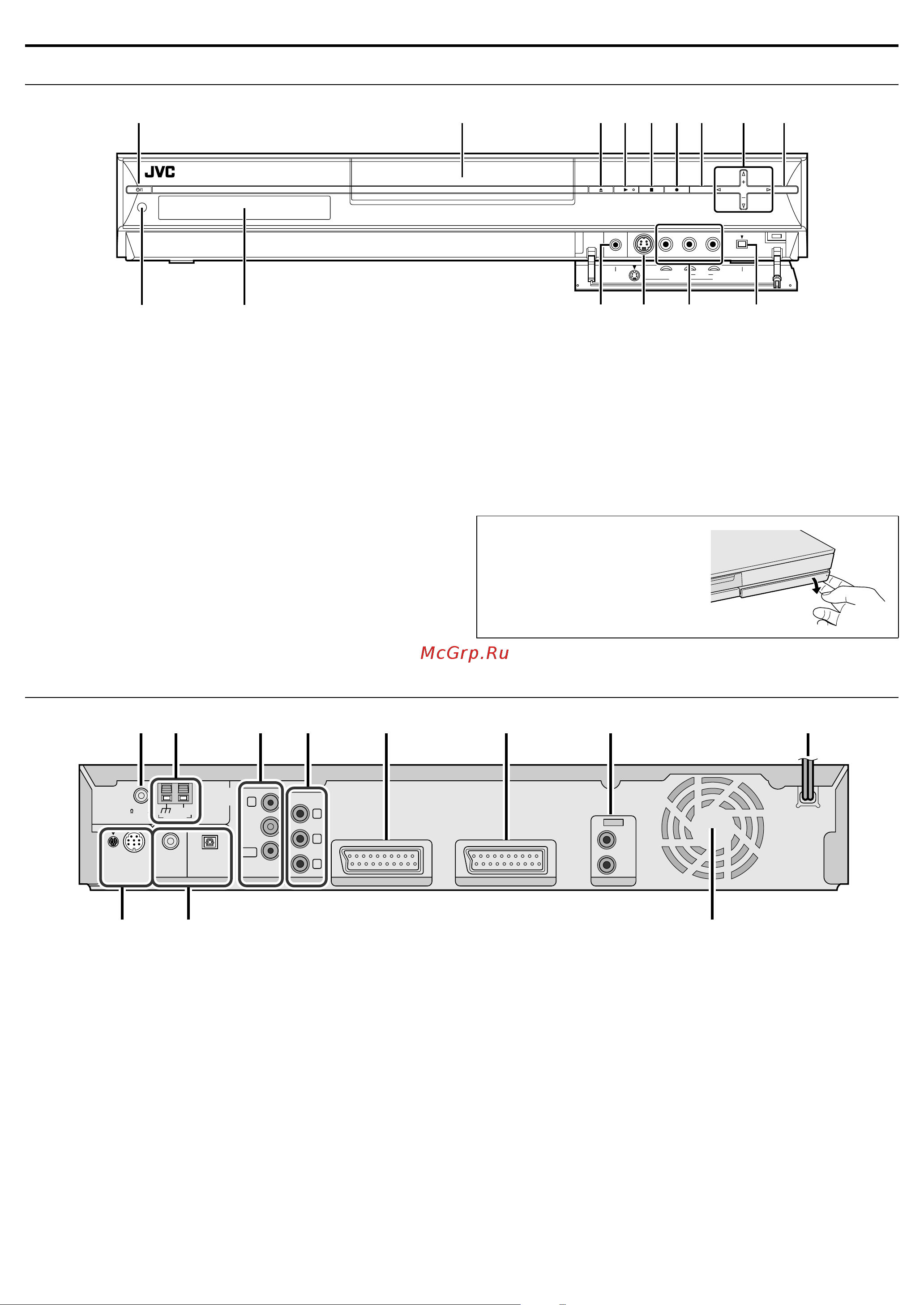 JVC TH-R1E [10/100] Вид сзади