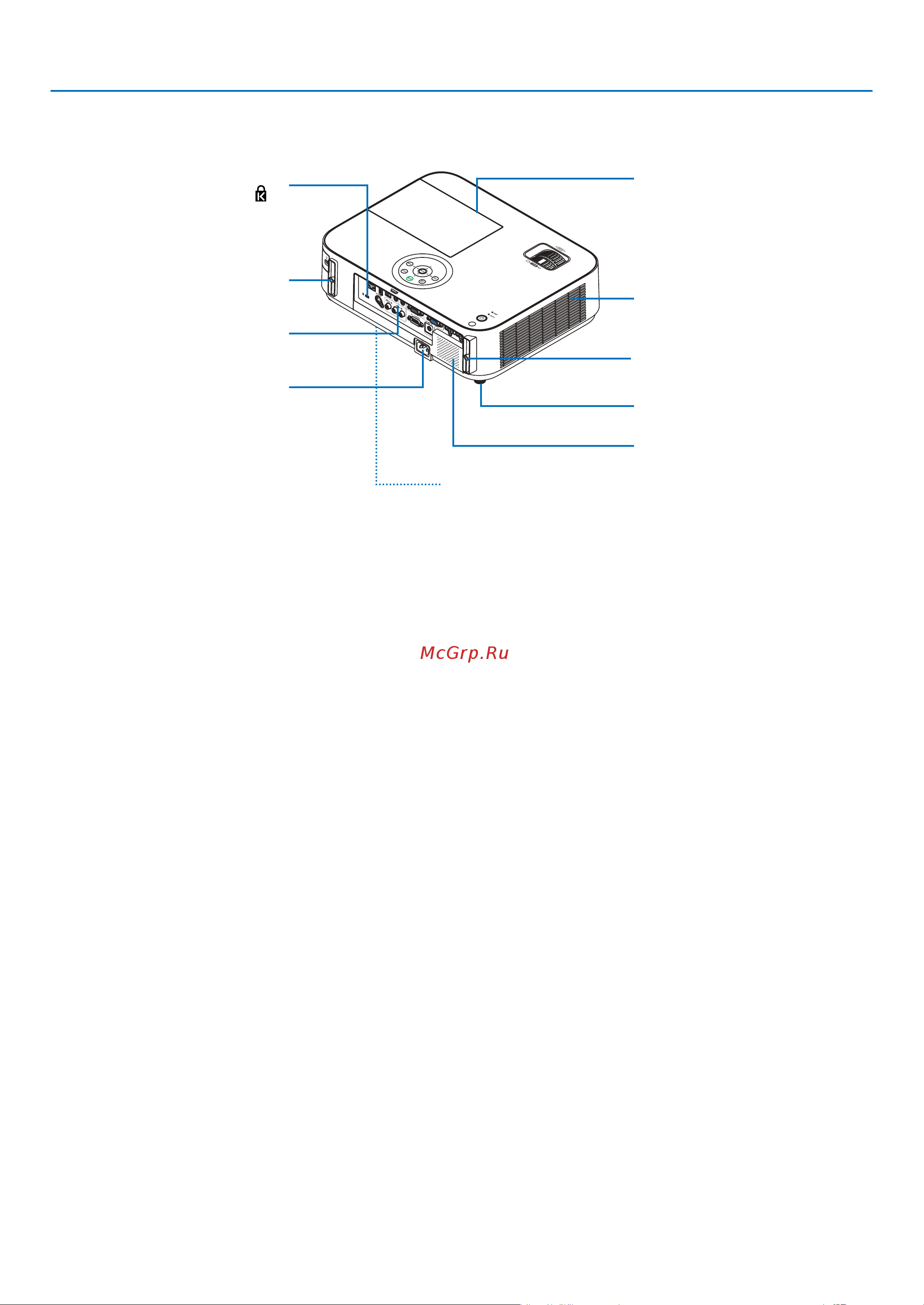 Nec M403W [17/166] Задняя часть